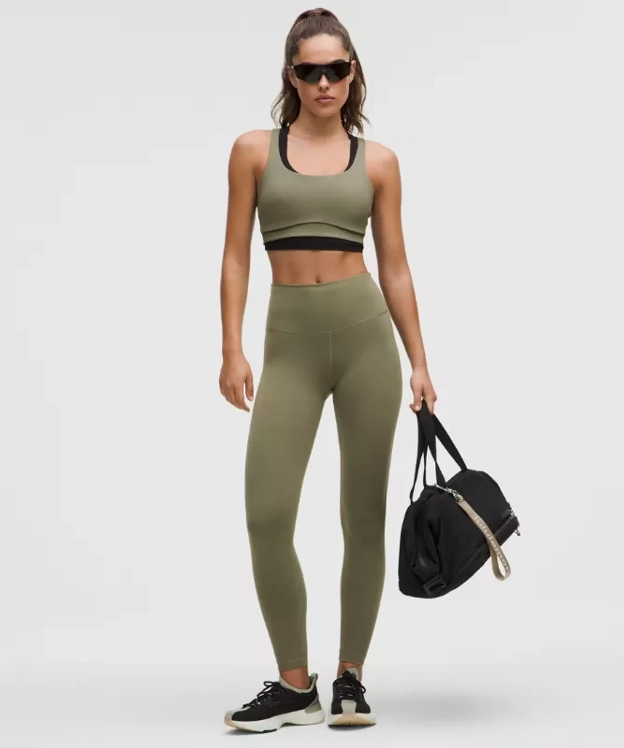 lululemon – Women's Wunder Train High-Rise Tight Leggings – 25" – Color Green – Size 6