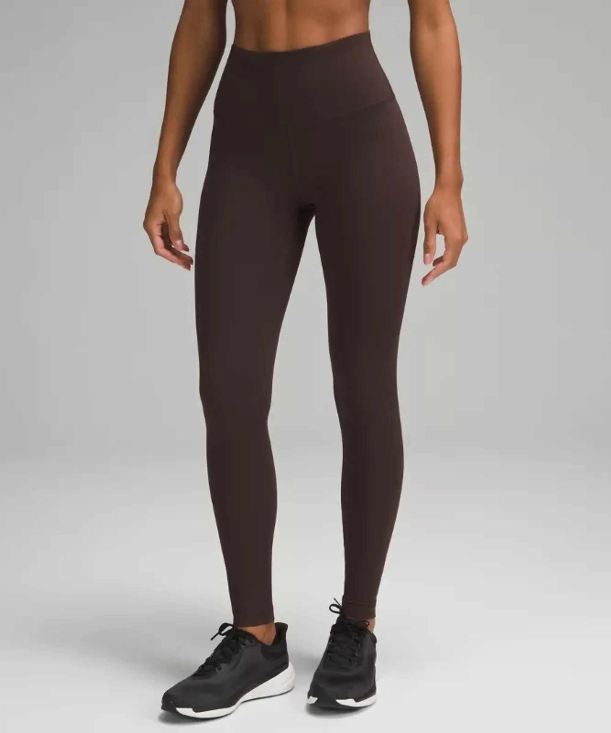 lululemon – Women's Wunder Train High-Rise Tight Leggings – 28" – Color Brown – Size 0