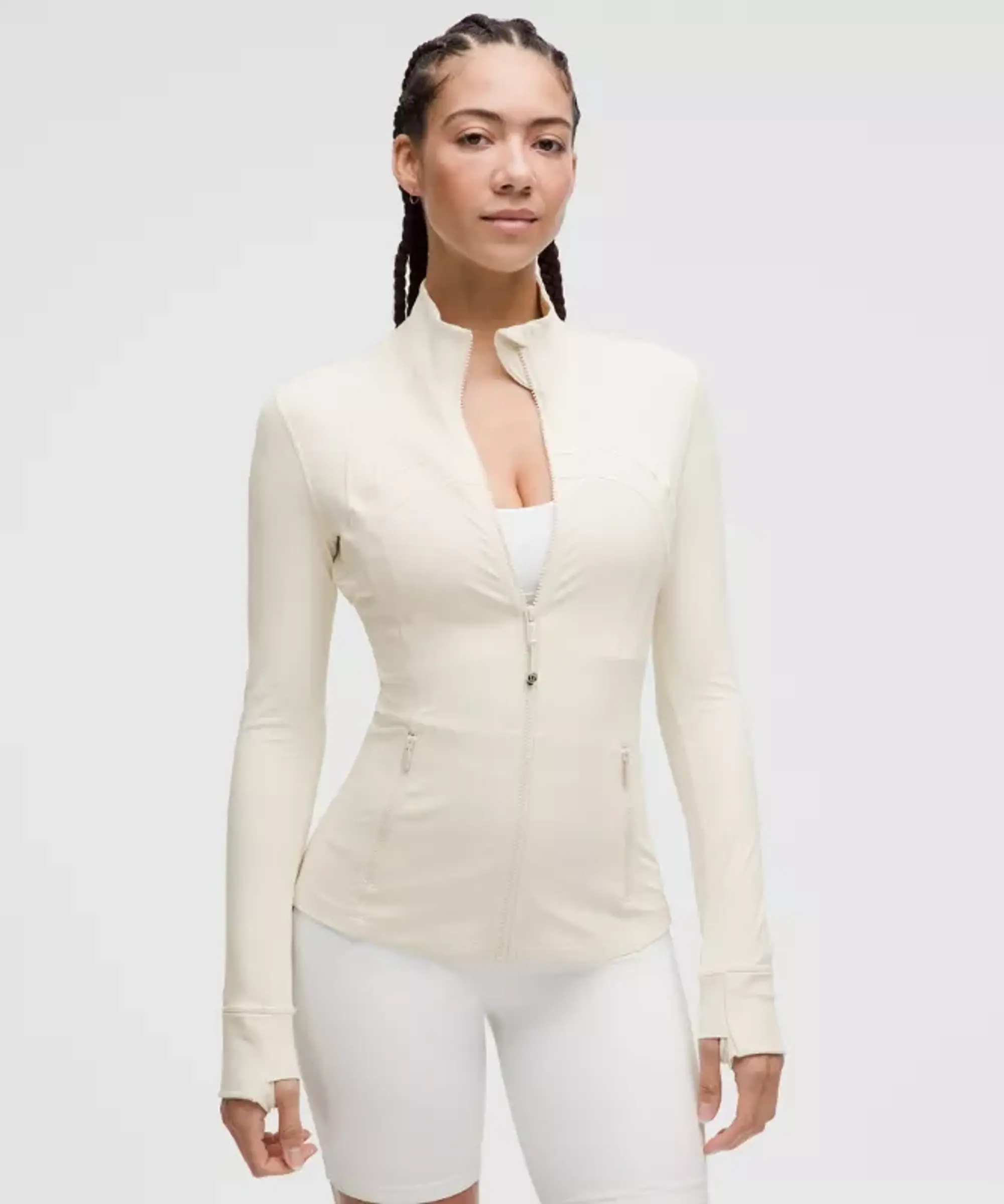 lululemon – Women's Define Jacket Nulu – Color White – Size 8