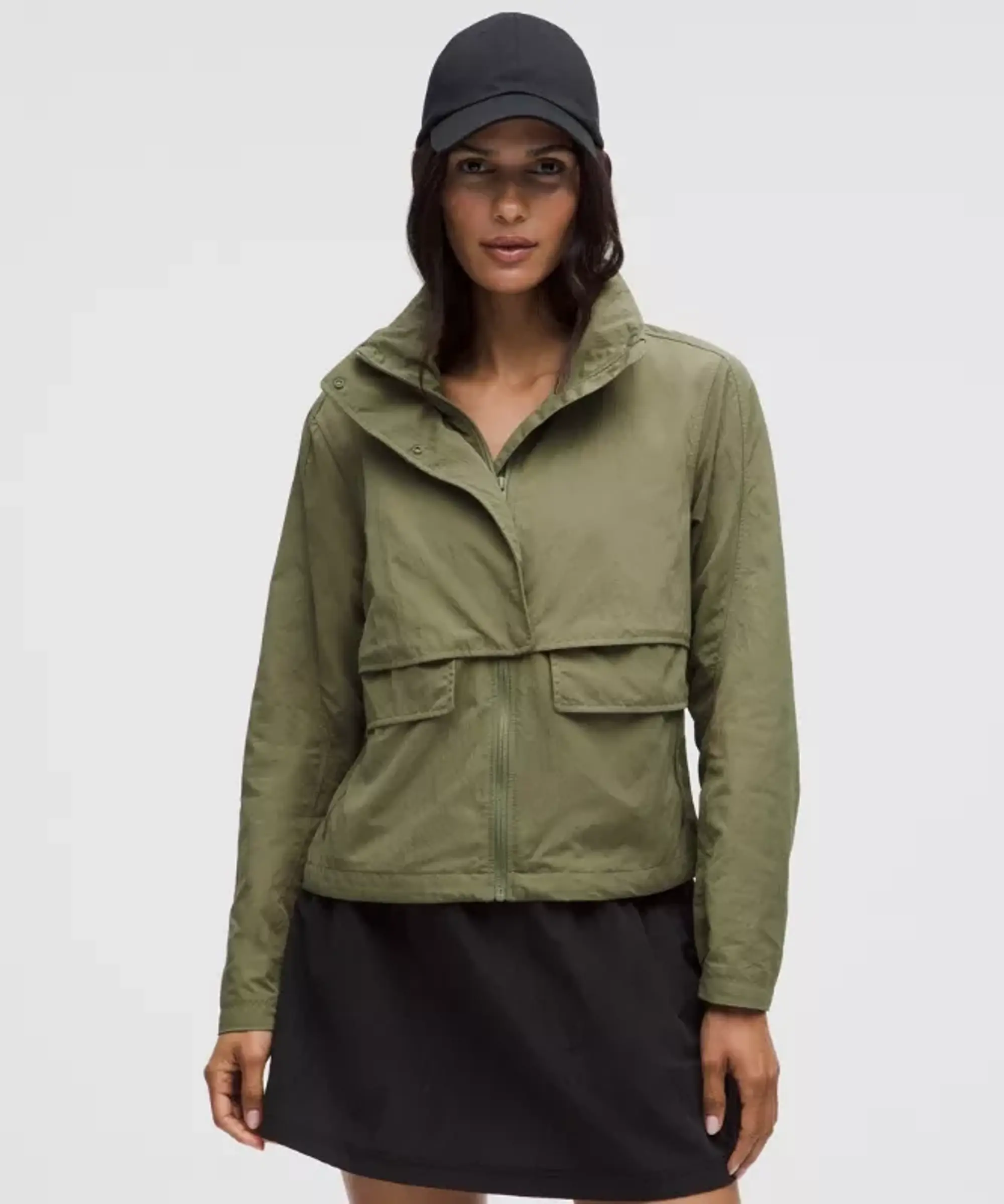 lululemon – Women's Always Effortless Classic-Fit Jacket – Color Green – Size 2