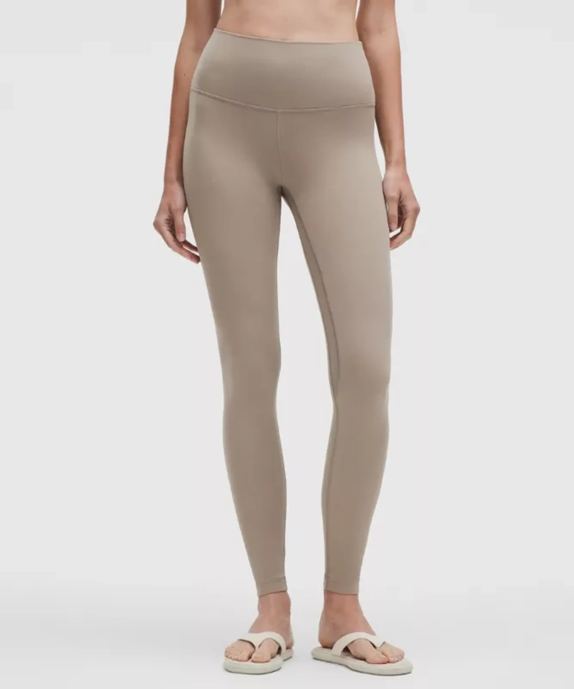 lululemon – Women's Align High-Rise Pants – 28" – Color Grey/Khaki – Size 10