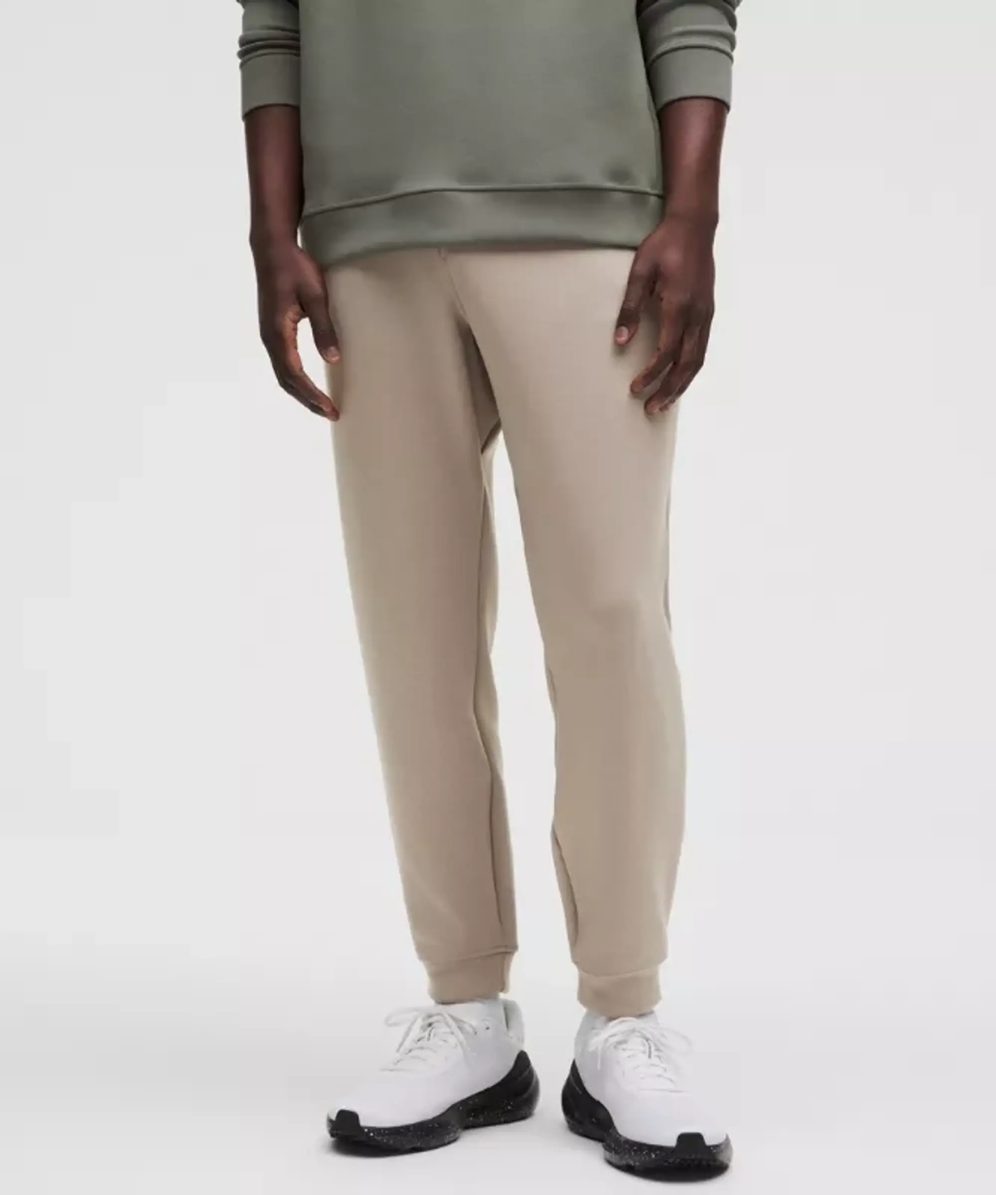 lululemon – Men's Smooth Spacer Joggers Regular – Color Grey/Khaki – Size XS