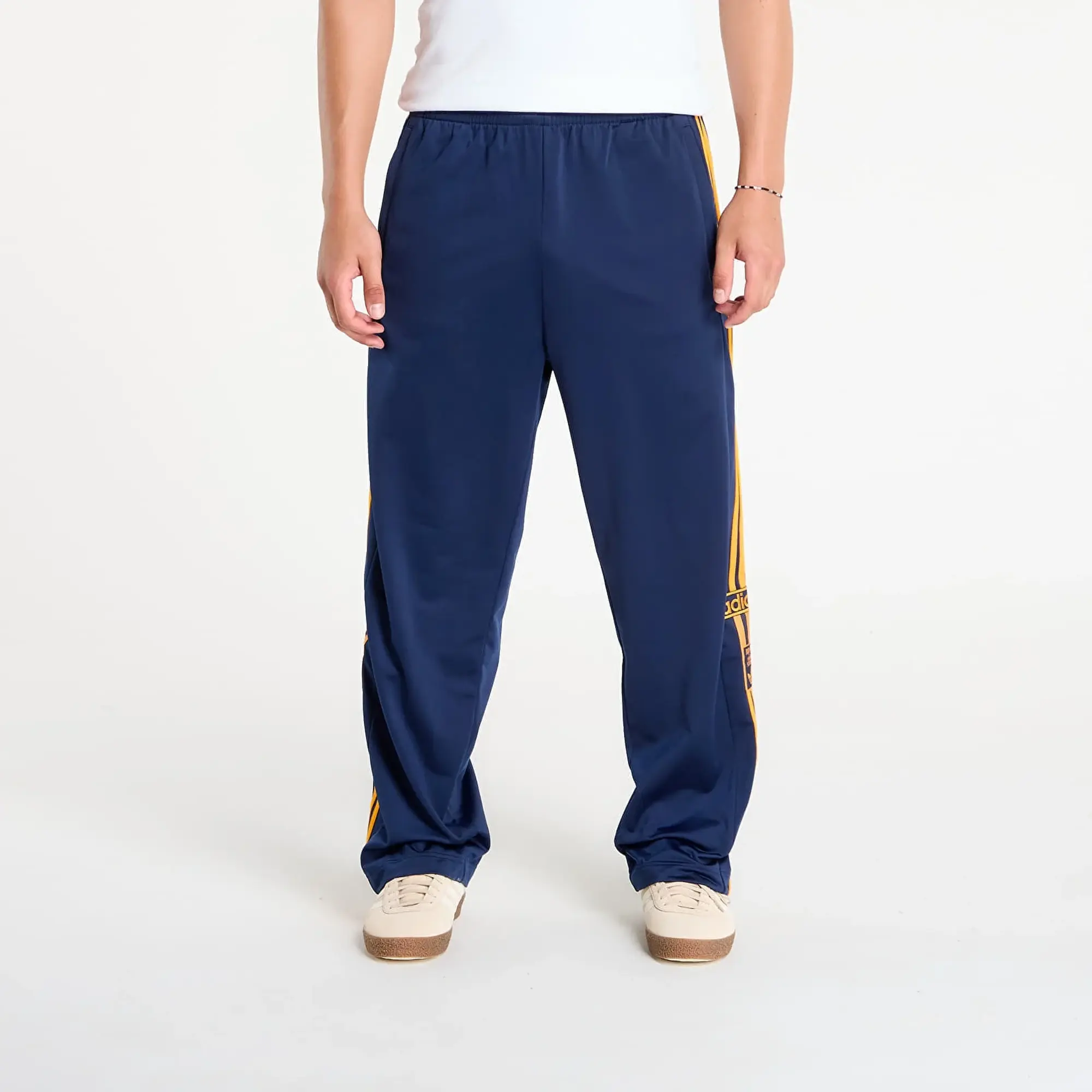 Pants Adidas Originals Adibreak Tracksuit Bottoms Night Indigo/ Crew Orange L