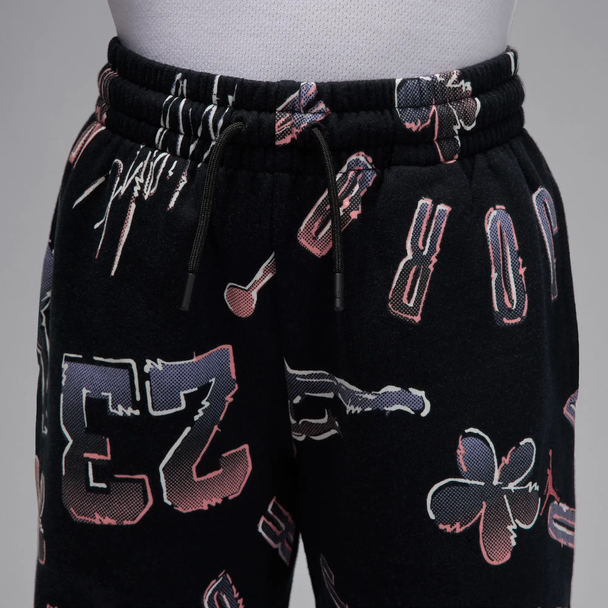 Nike Jordan Older Kids' 23 Throwback Fleece Trousers - Black - Fleece