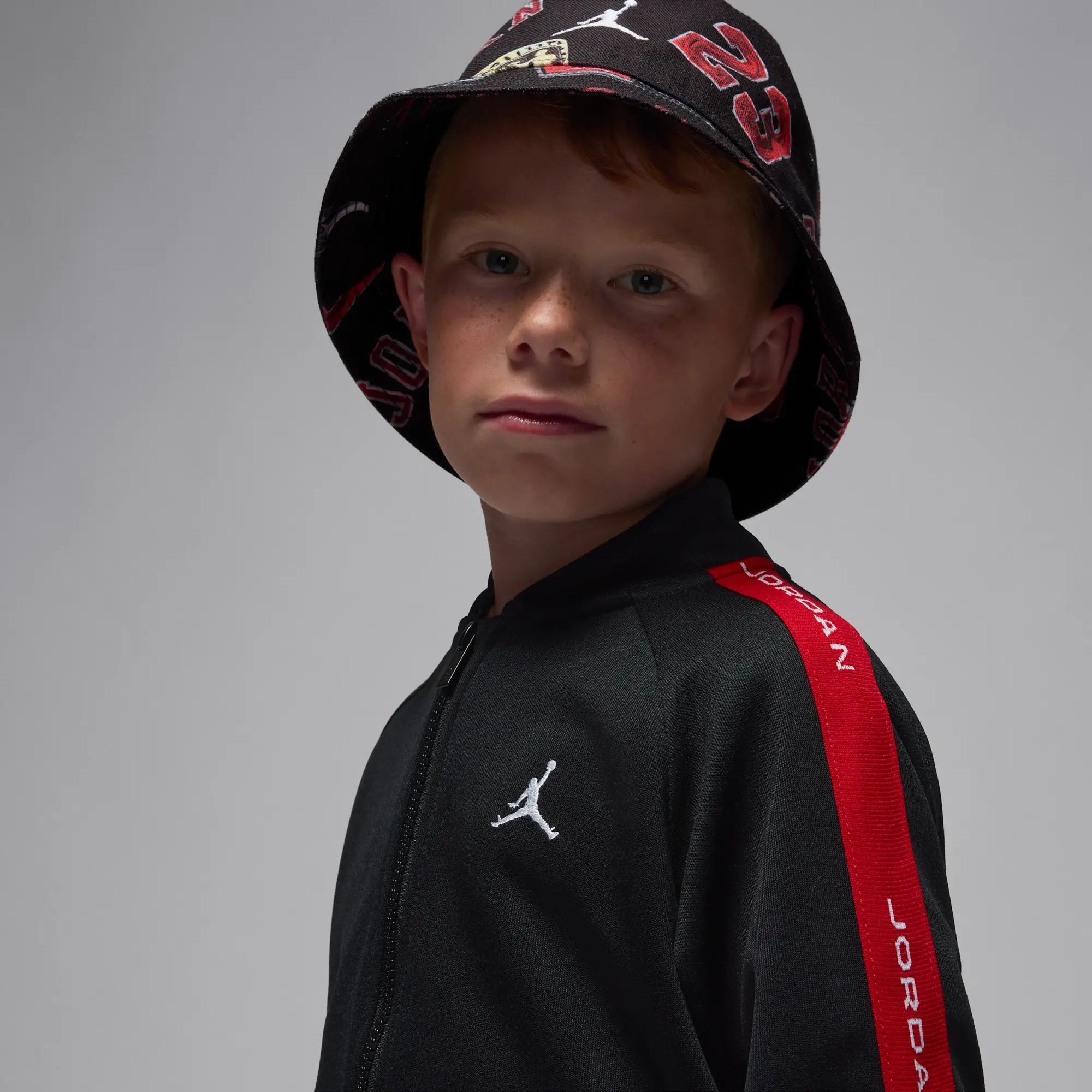 Nike Jordan Essentials Younger Kids' Tracksuit Jacket - Black