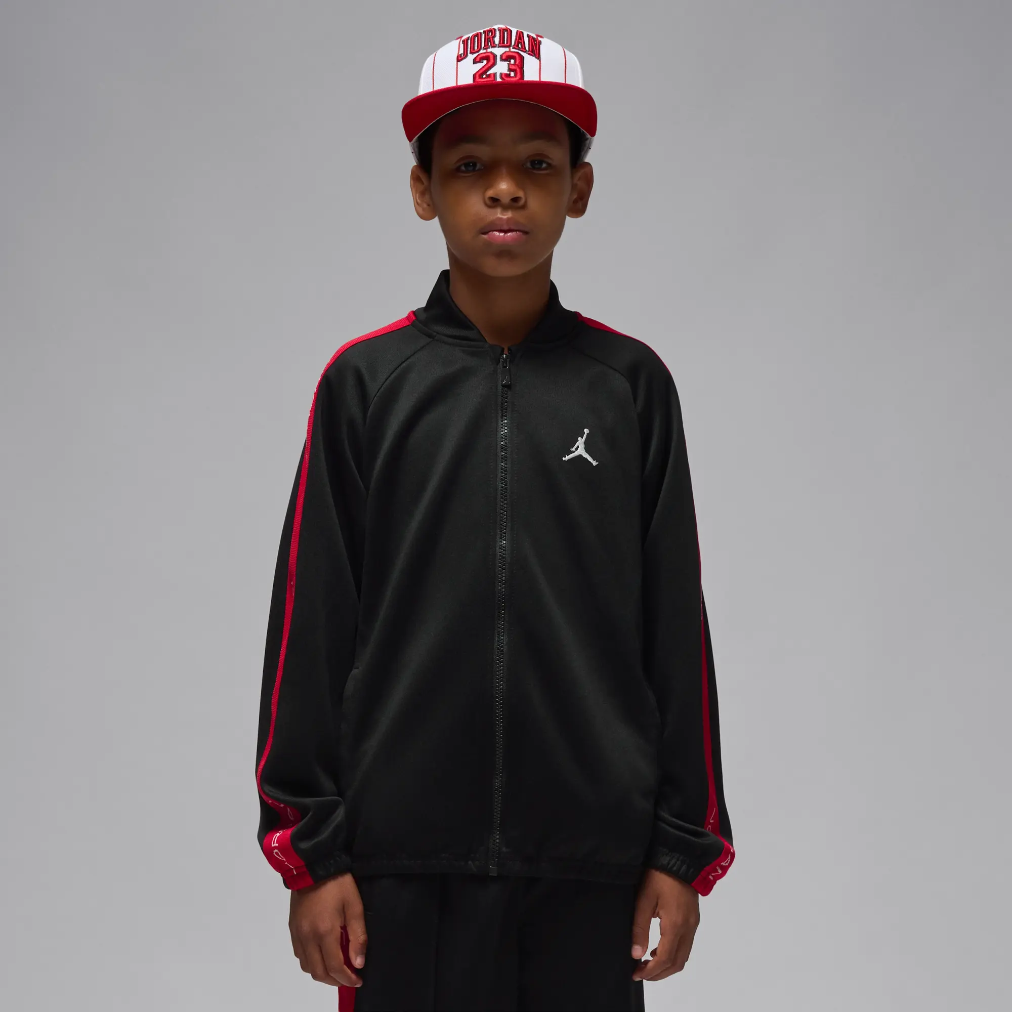 Nike Jordan Essentials Older Kids' Tracksuit Jacket - Black