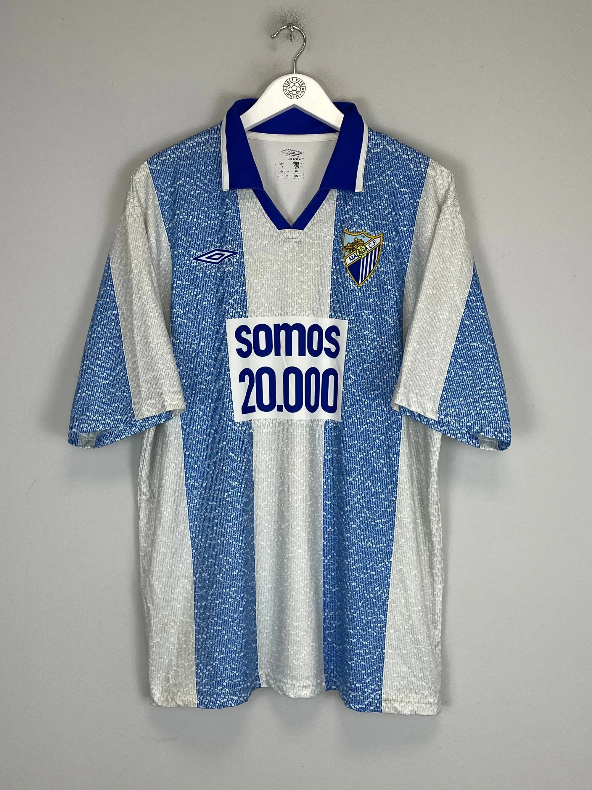 2004/05 MALAGA HOME SHIRT (XL) UMBRO | CULT KITS
