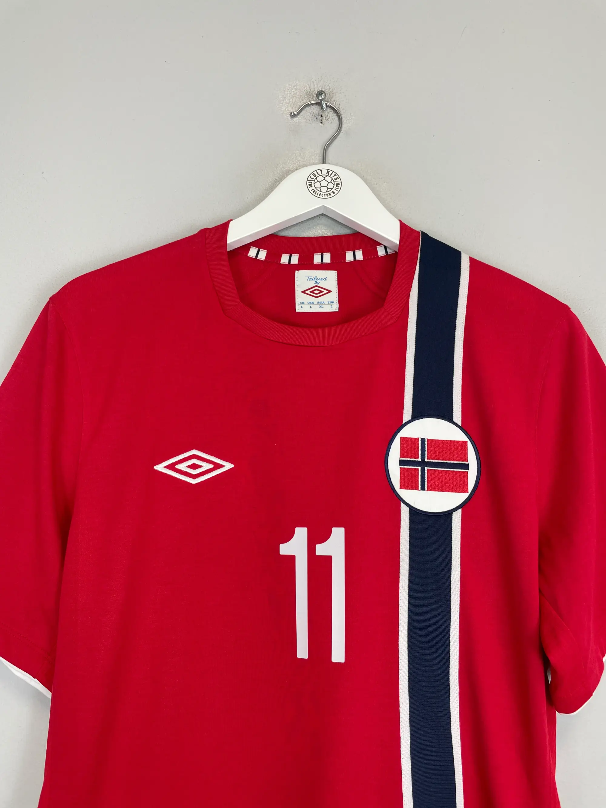 2012/13 NORWAY GAMST #11 HOME SHIRT (L) UMBRO | CULT KITS