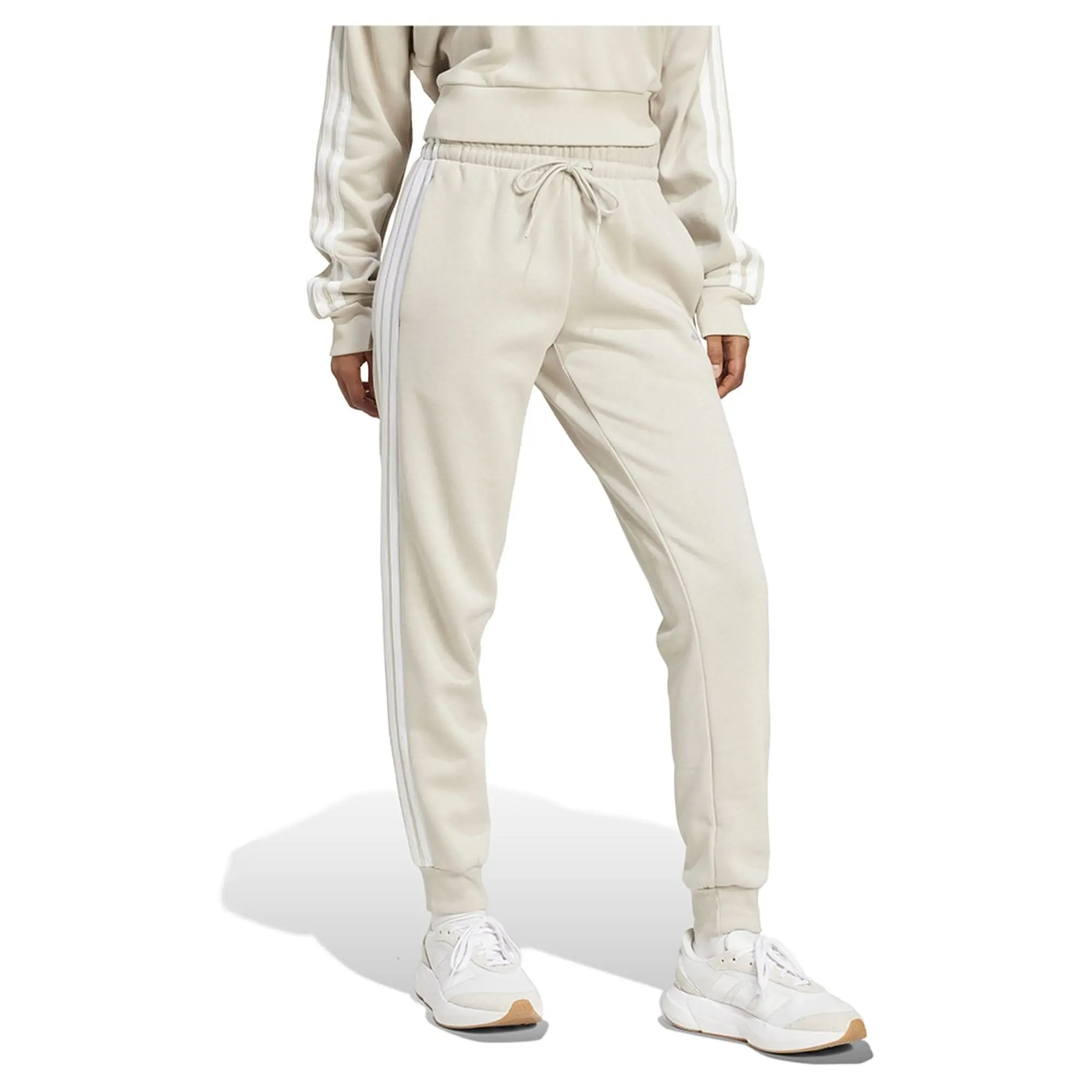 Adidas Essentials 3 Stripes Fleece Slim Joggers