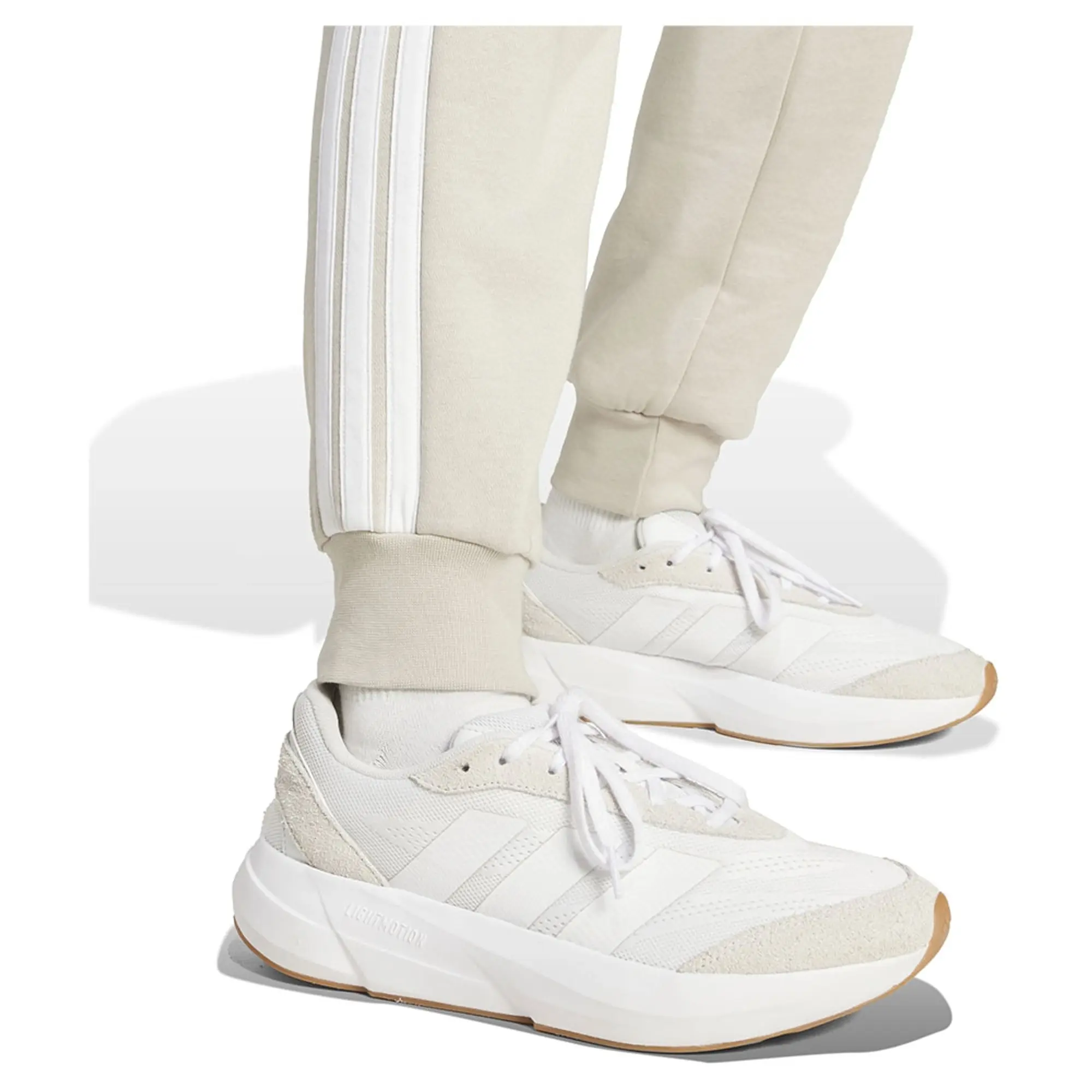 Adidas Essentials 3 Stripes Fleece Slim Joggers