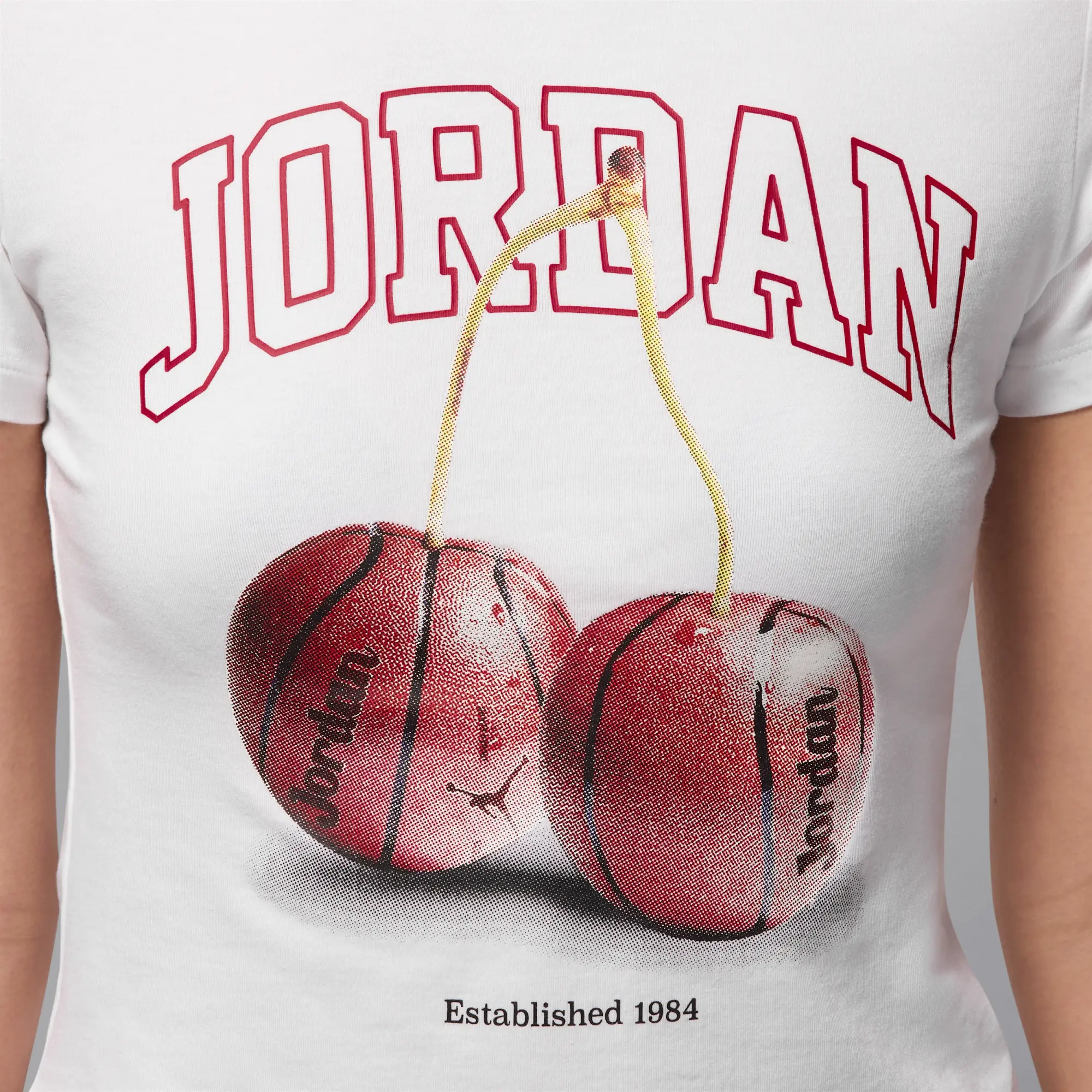 Nike Jordan Brooklyn Women's T-Shirt - White - Modal/Cotton/Elastane
