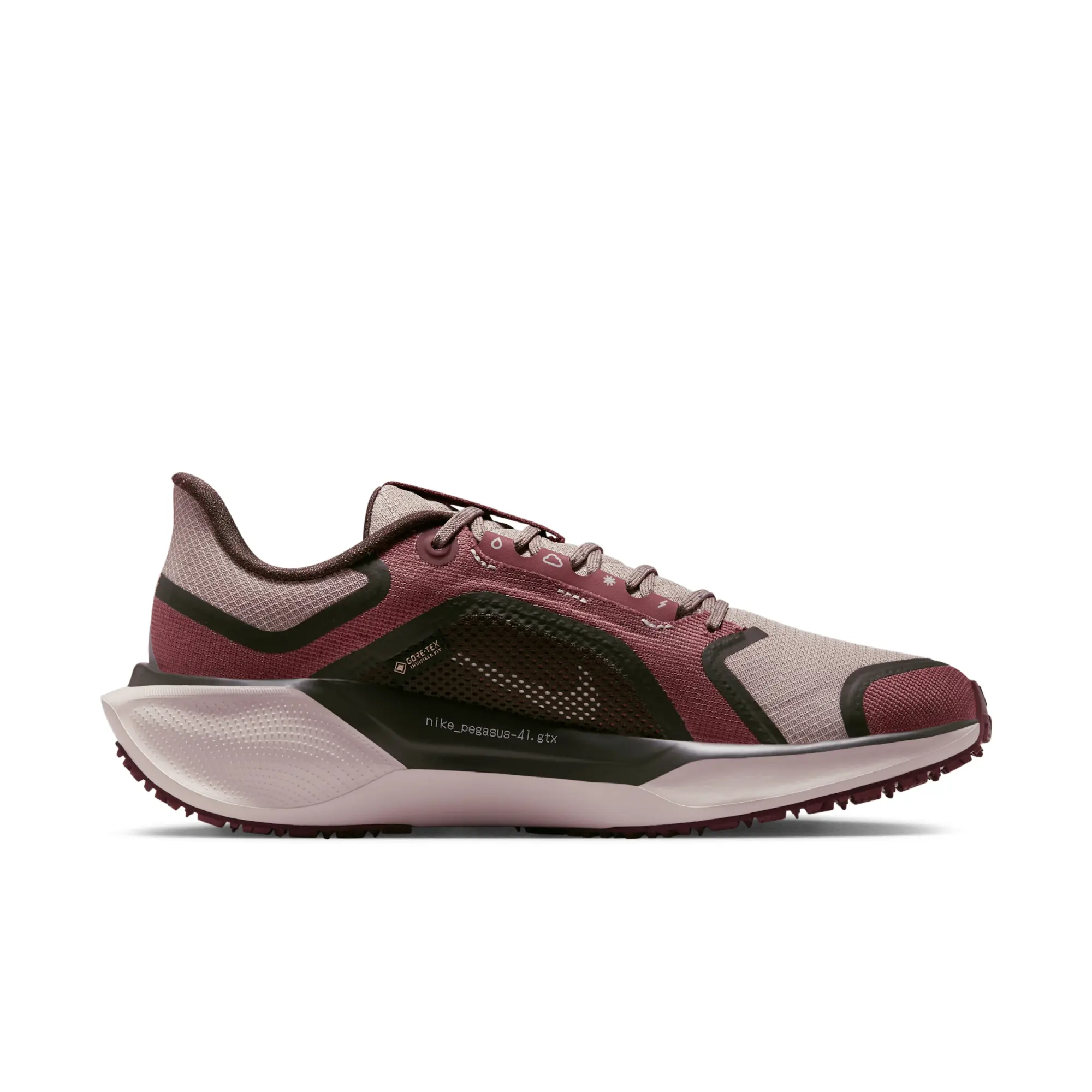 Nike Pegasus 41 GORE-TEX Women's Waterproof Road Running Shoes - Brown