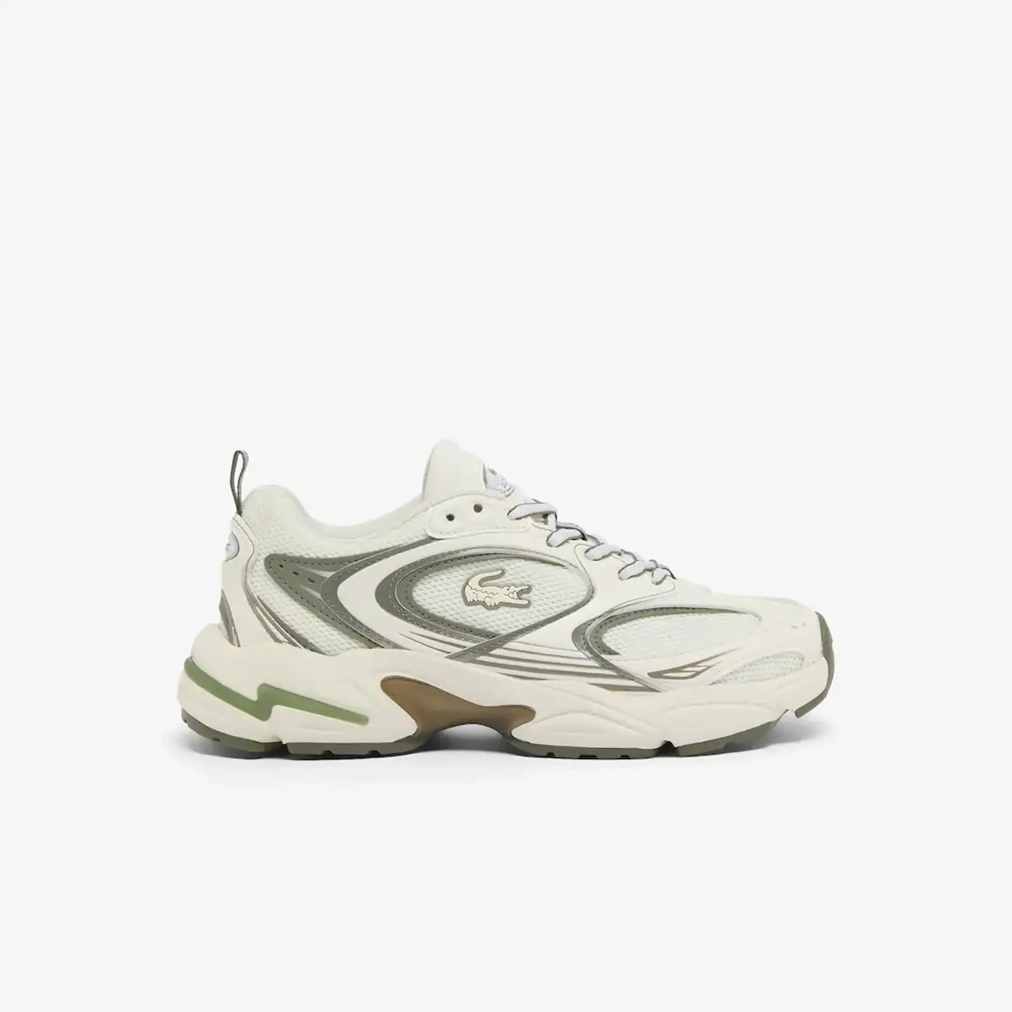 Lacoste Women's Storm 96 2K Sneakers - Off White / Khaki
