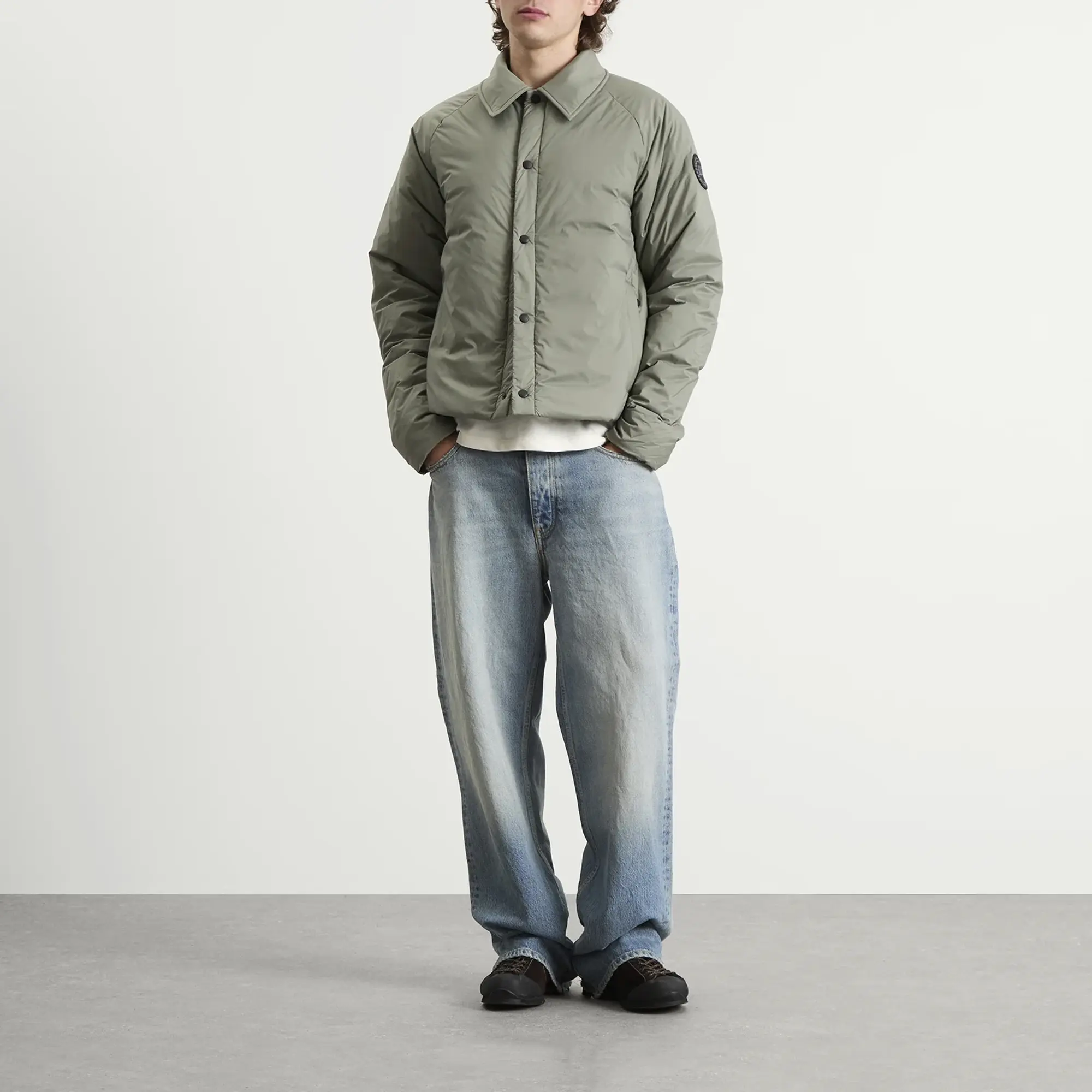 Canada Goose Men's Lodge Coach Jacket Sagebrush