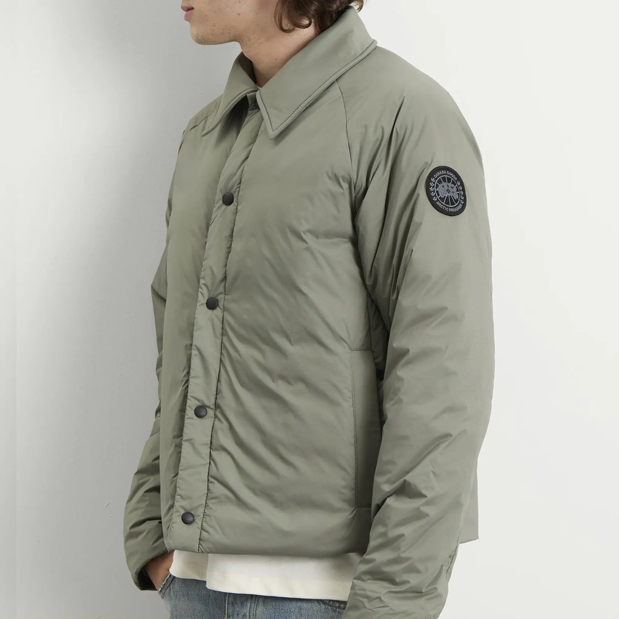 Canada Goose Men's Lodge Coach Jacket Sagebrush