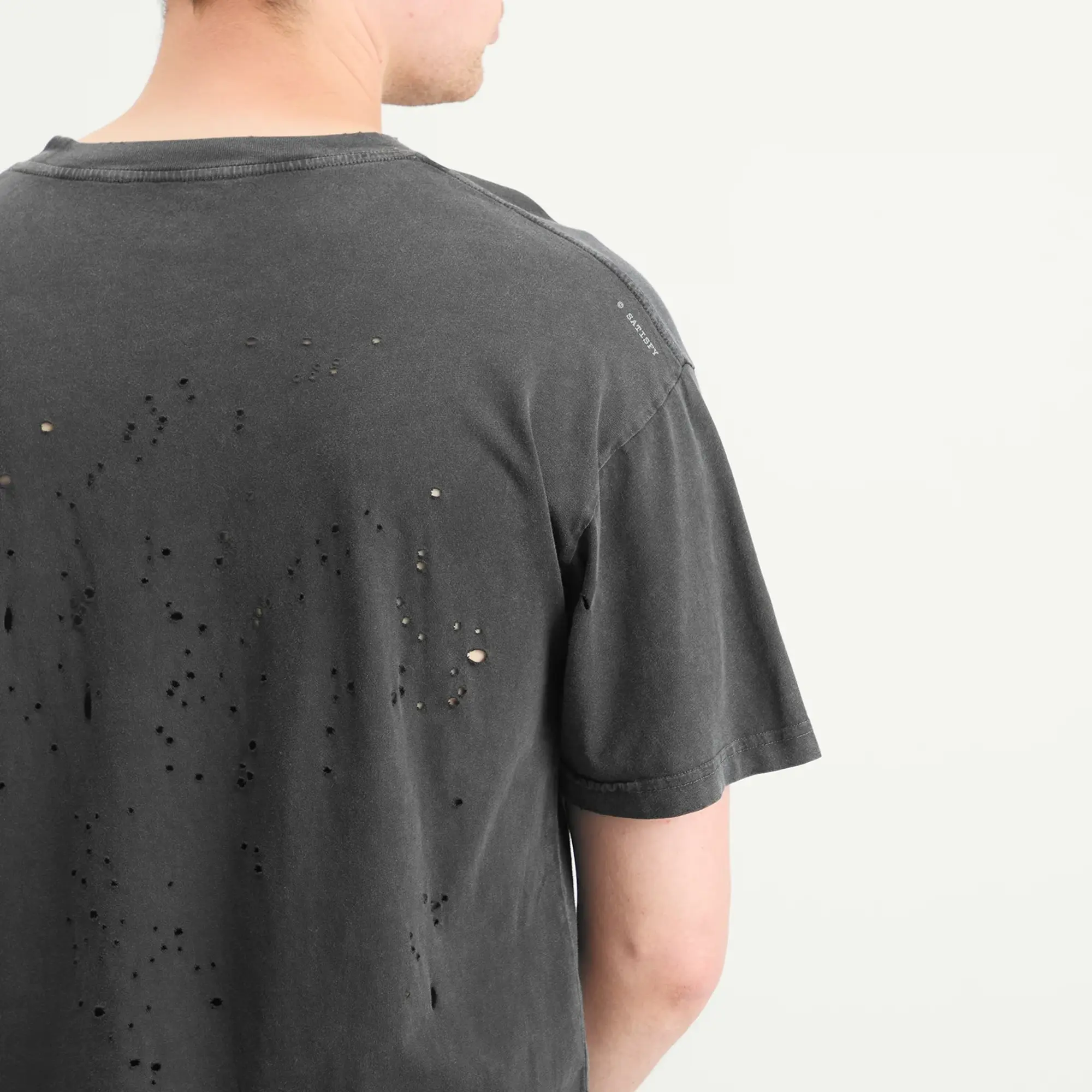 Satisfy Men's MothTech T-Shirt Aged Black