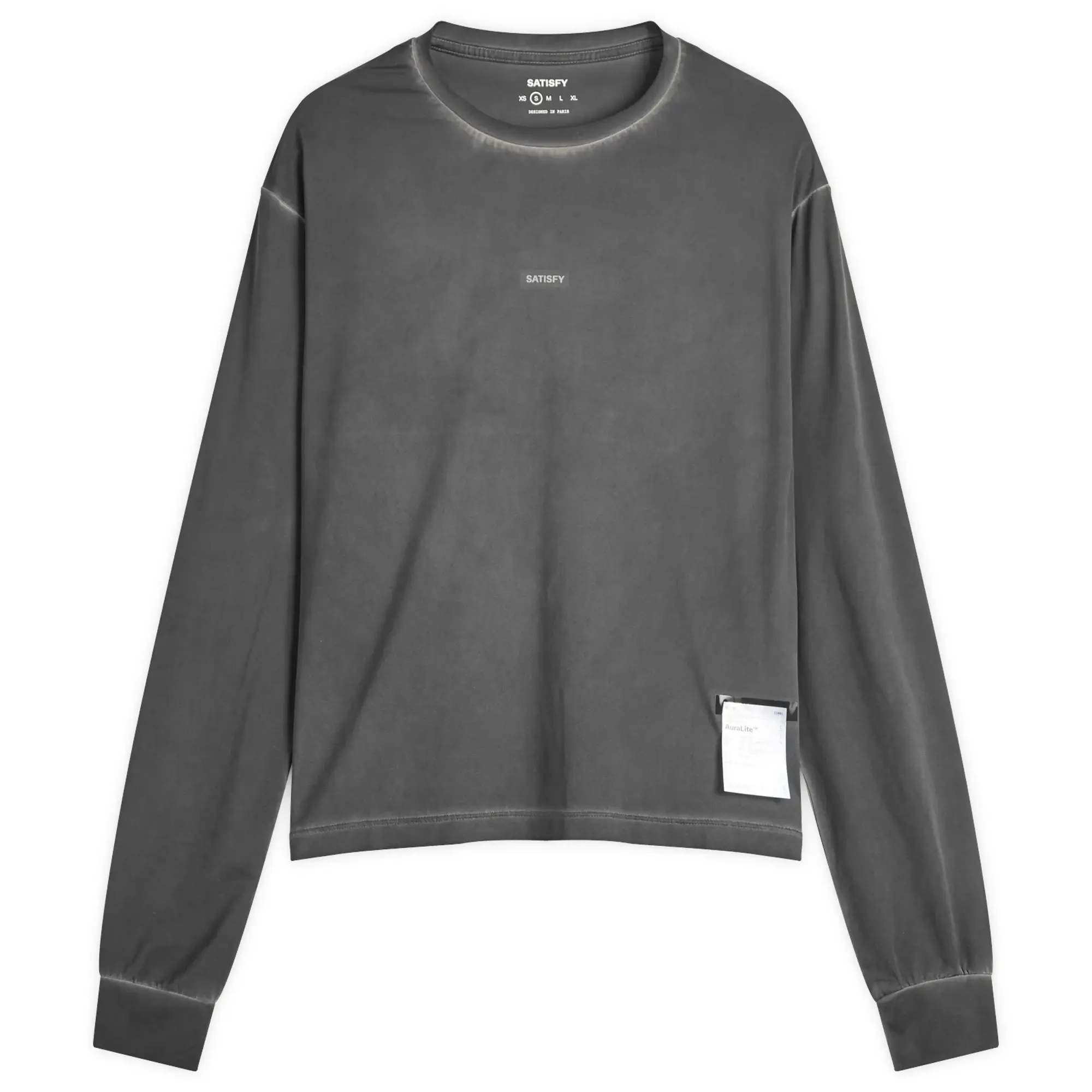 Satisfy Women's Auralite Long T-Shirt Pigment Black