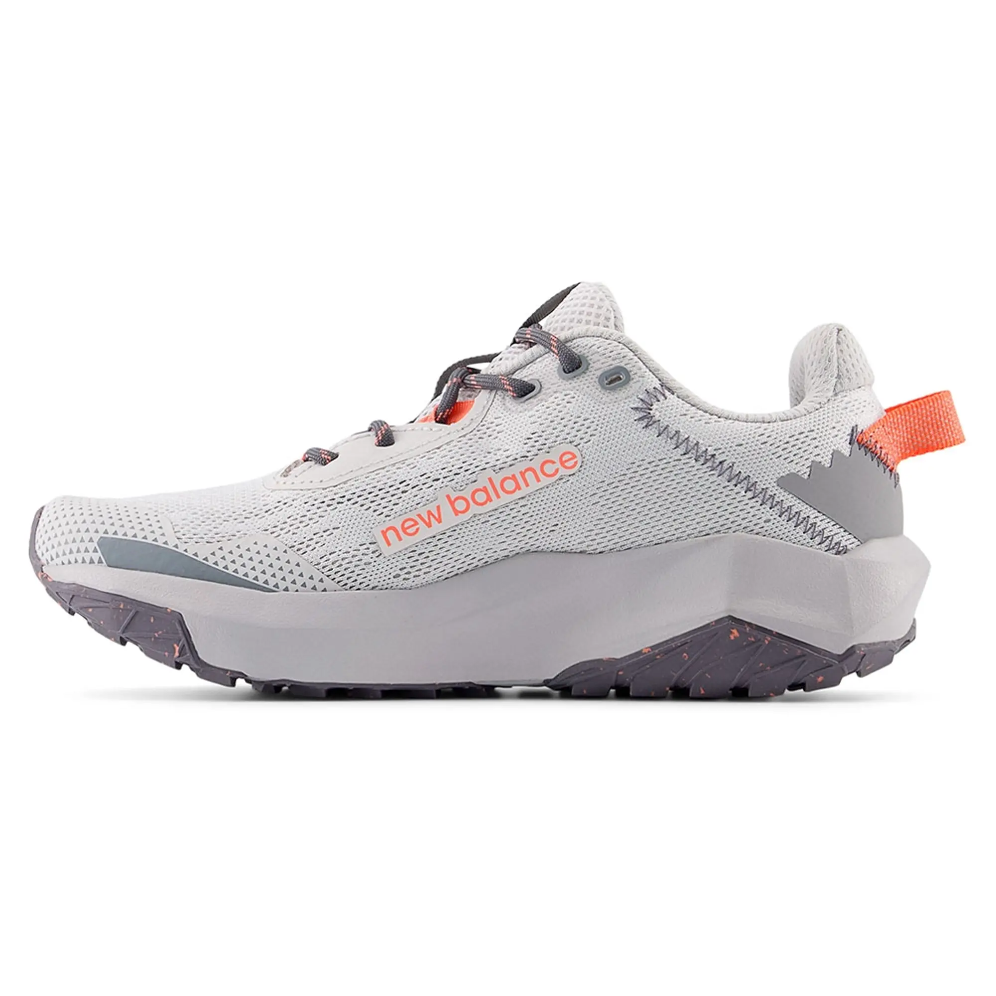 New Balance Kids' DynaSoft Nitrel v6 Lace in Grey/Red Mesh