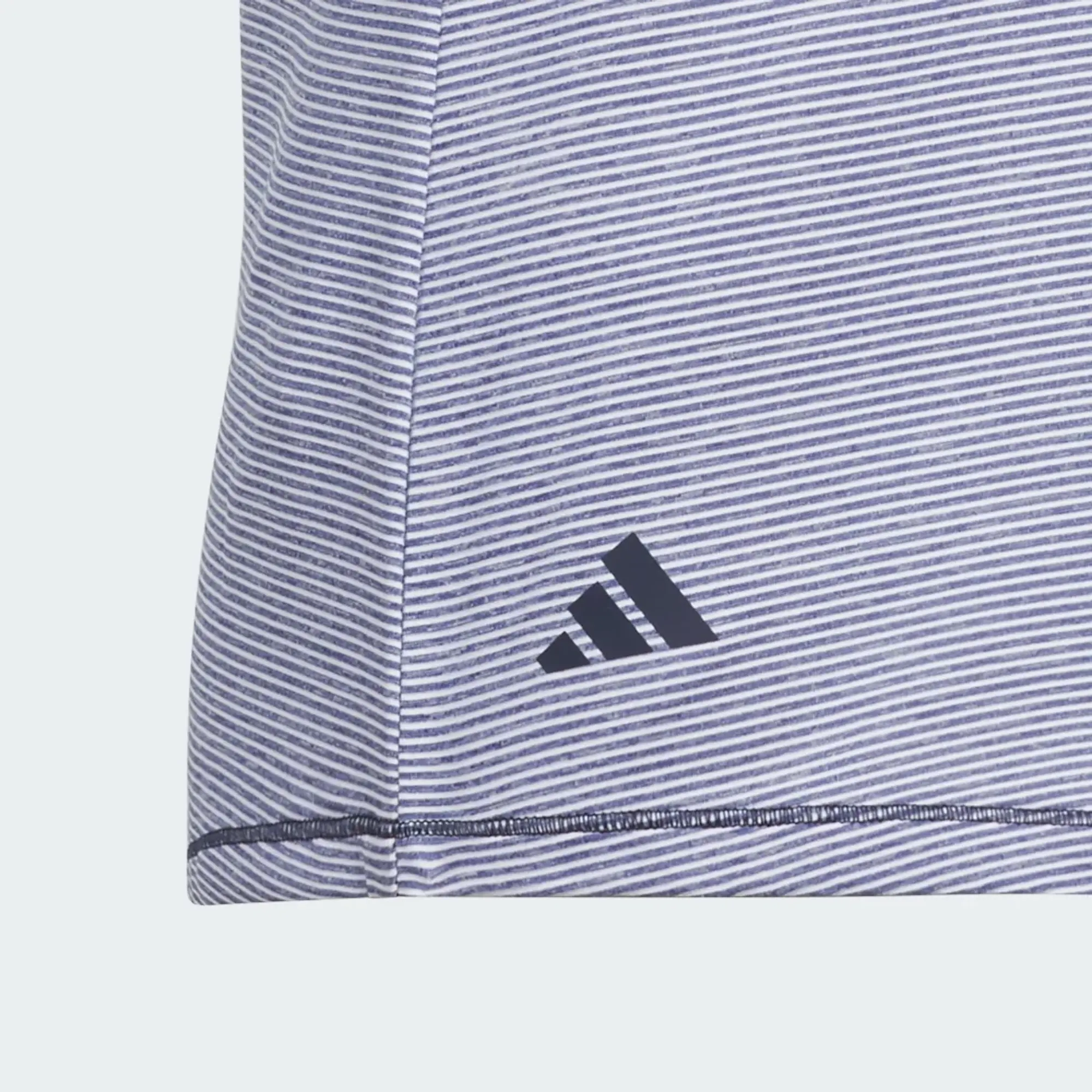 adidas Ottoman Striped Sleeveless Polo Shirt Kids