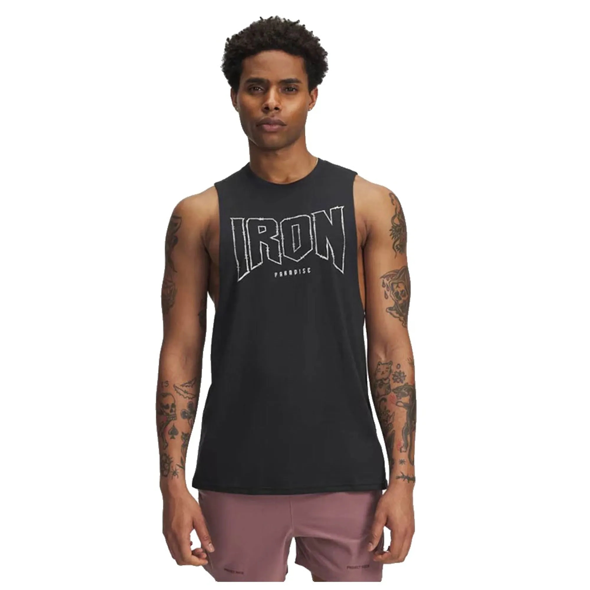Project Rock Men's Tank Black / Stone XL