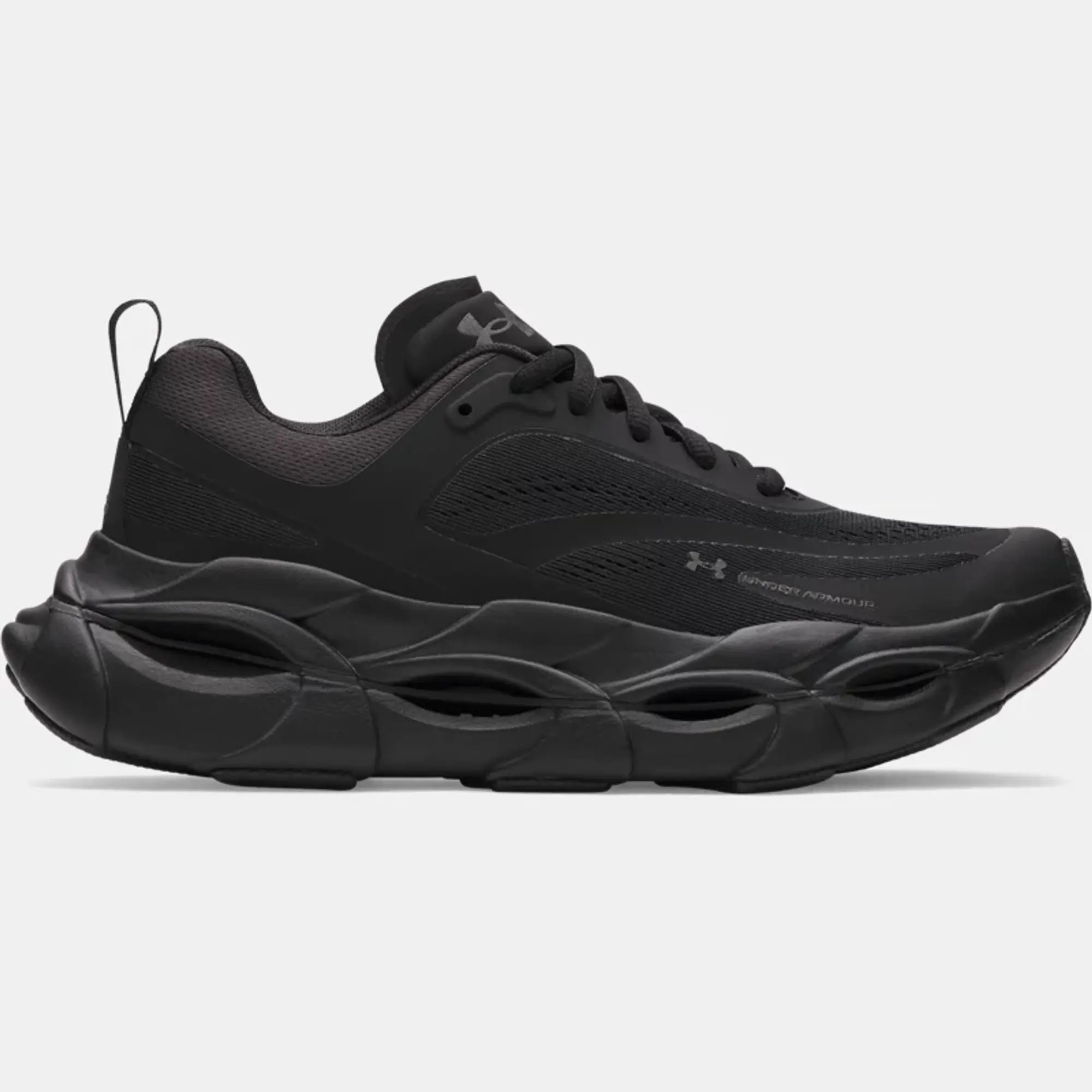 Under Armour  Halo Racer Women's Running Shoes Black / Black / Castlerock 7.5