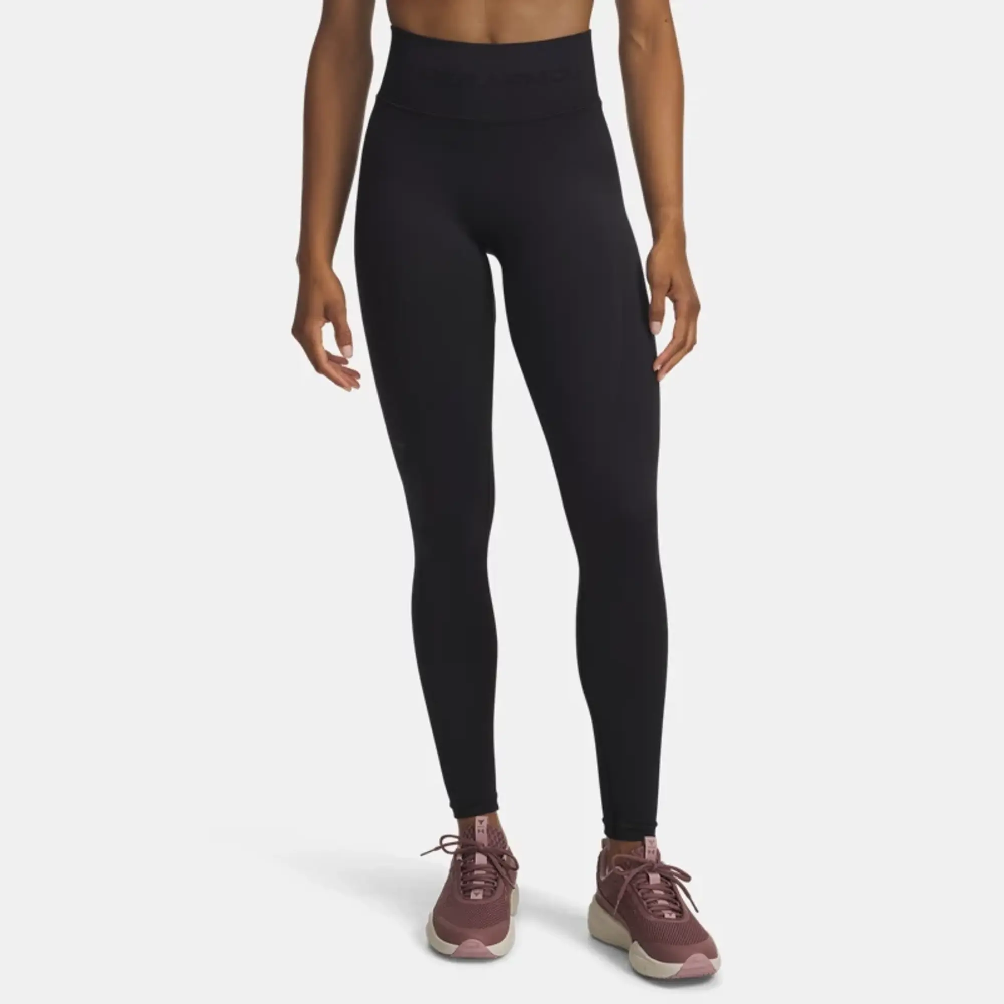Project Rock Seamless Women's Leggings Black / Anthracite L