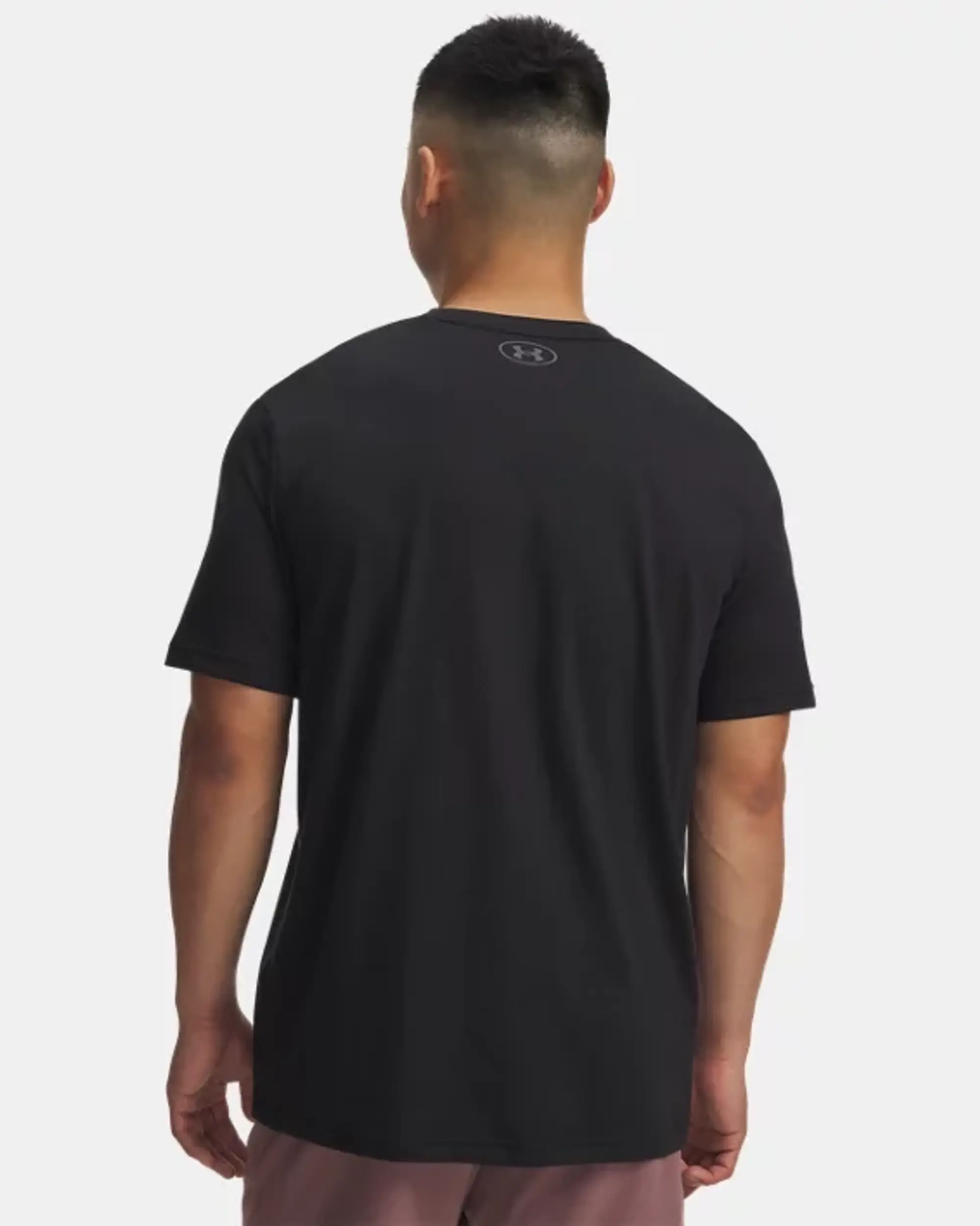 Project Rock Branded Men's Short Sleeve Black / Castlerock L
