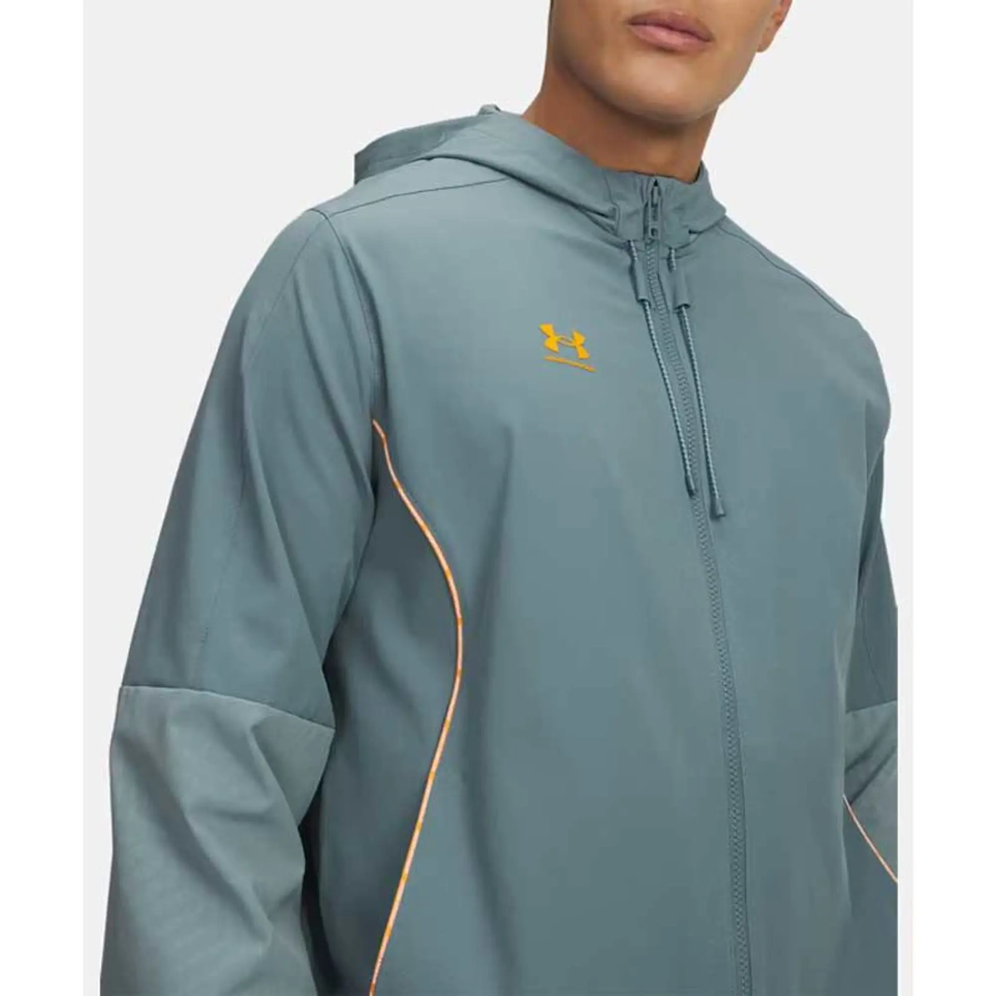 Under Armour  Challenger Pro Men's Tracksuit Jasper Blue / Squad Orange L