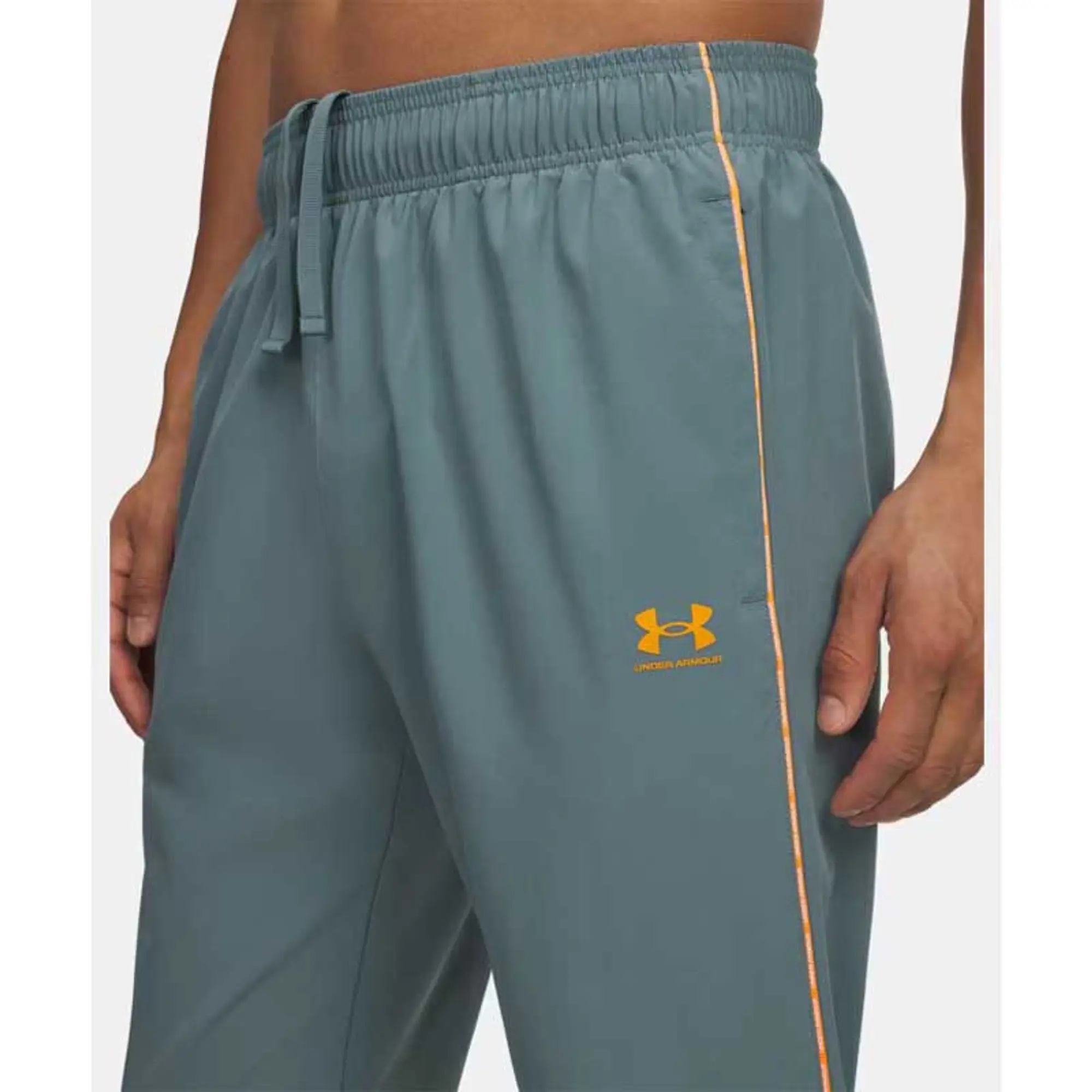 Under Armour  Challenger Pro Men's Tracksuit Jasper Blue / Squad Orange L