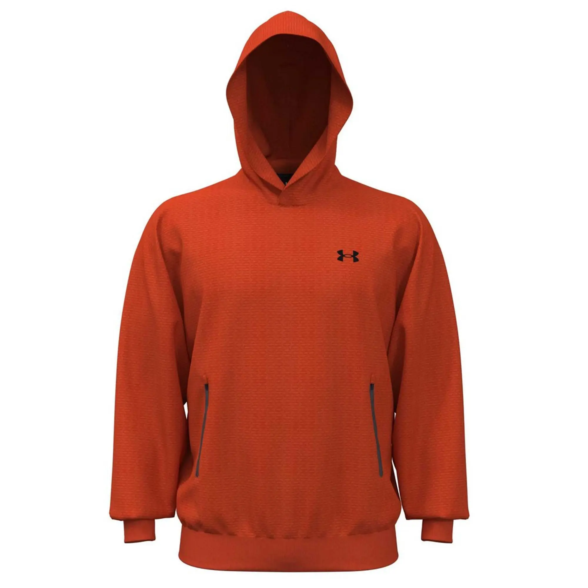 Under Armour  Unstoppable Fleece Textured Men's Hoodie Surplus Orange / Black L