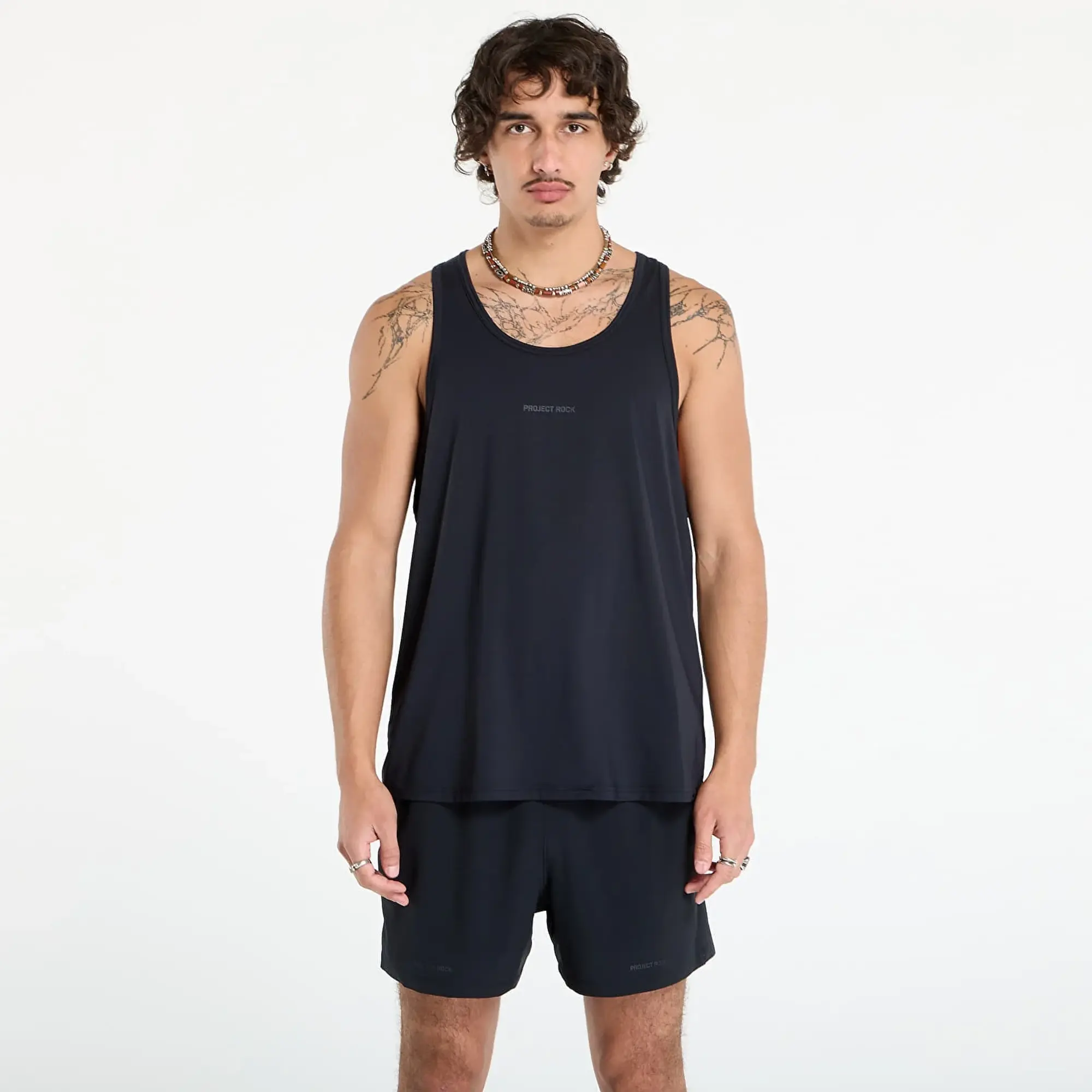 Project Rock Iso-Chill Men's Tank Black / Anthracite L
