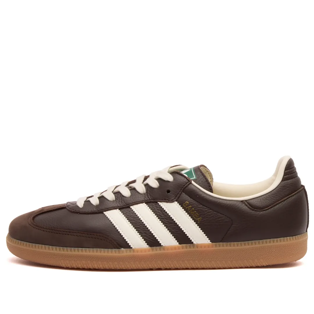 adidas Originals adidas Samba OG Sneaker Dark Brown/Off White/Gum4