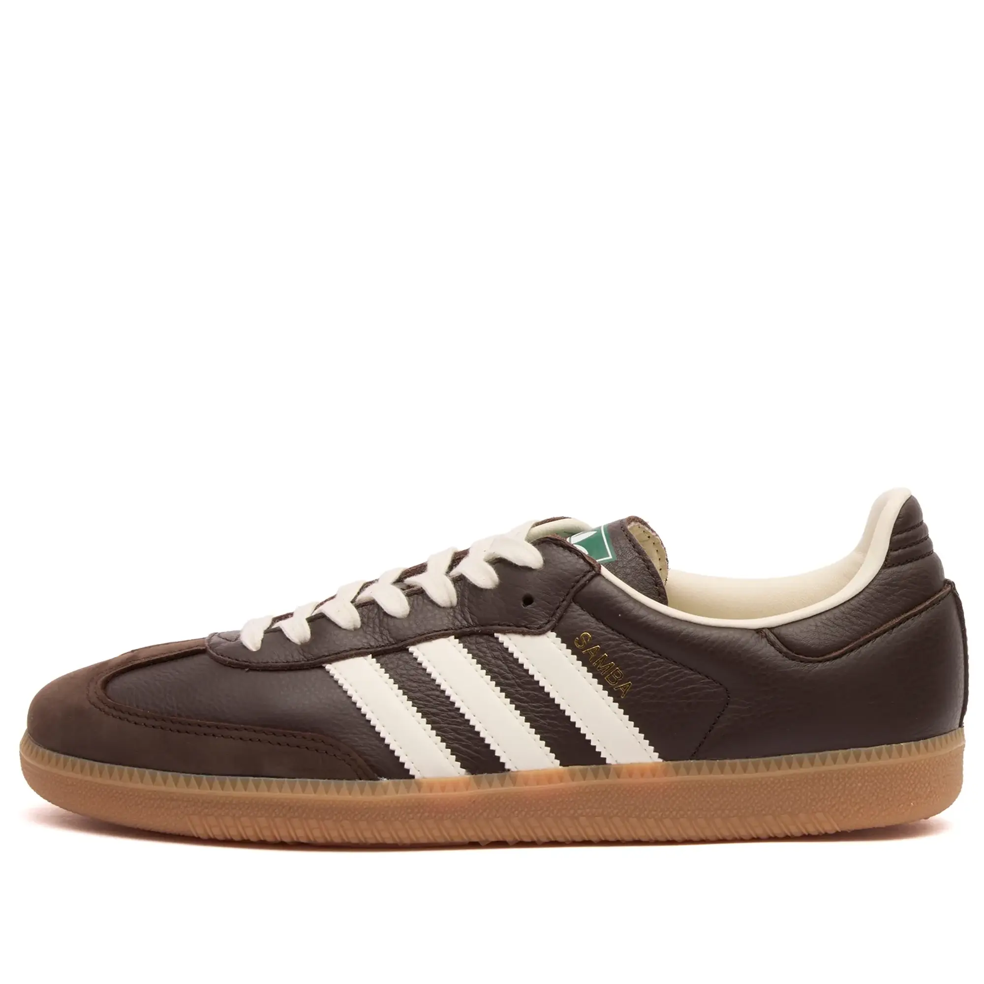 adidas Originals adidas Samba OG Sneaker Dark Brown/Off White/Gum4