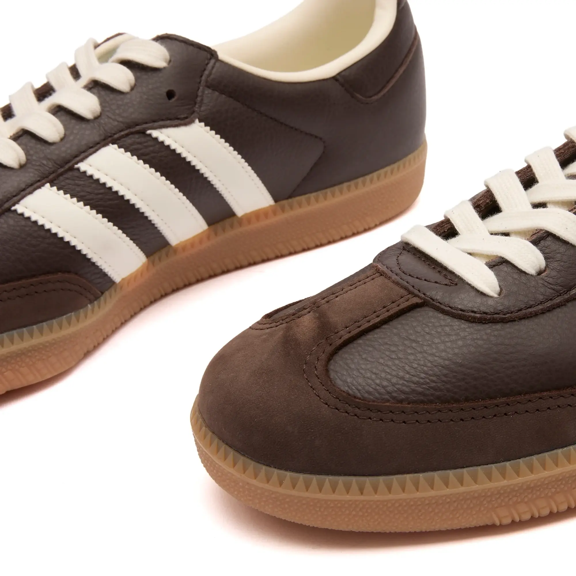 adidas Originals adidas Samba OG Sneaker Dark Brown/Off White/Gum4