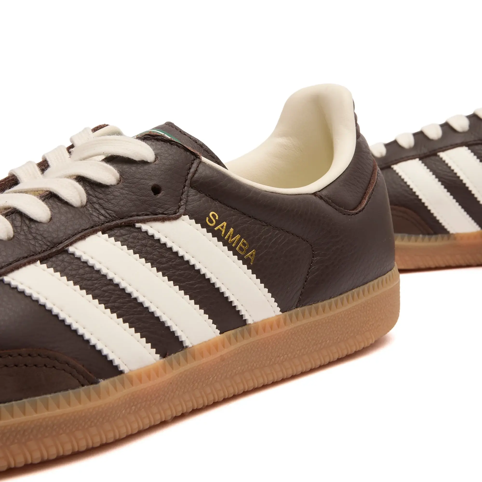 adidas Originals adidas Samba OG Sneaker Dark Brown/Off White/Gum4
