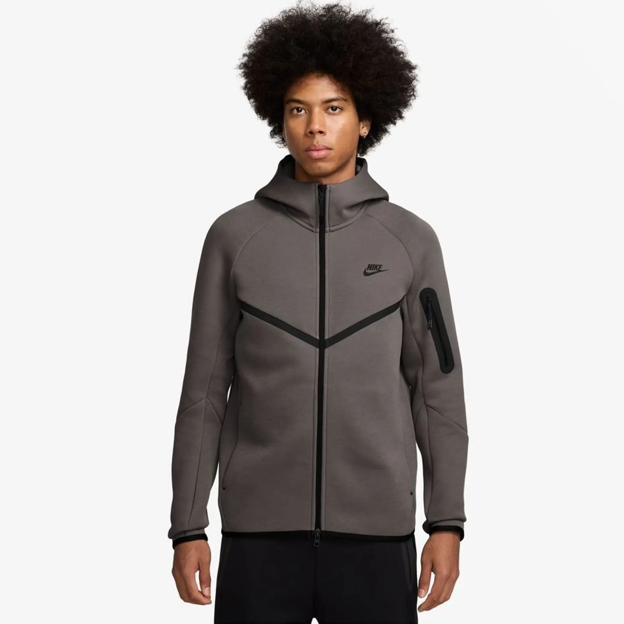 Nike Tech Fleece Men Hoodies - Brown