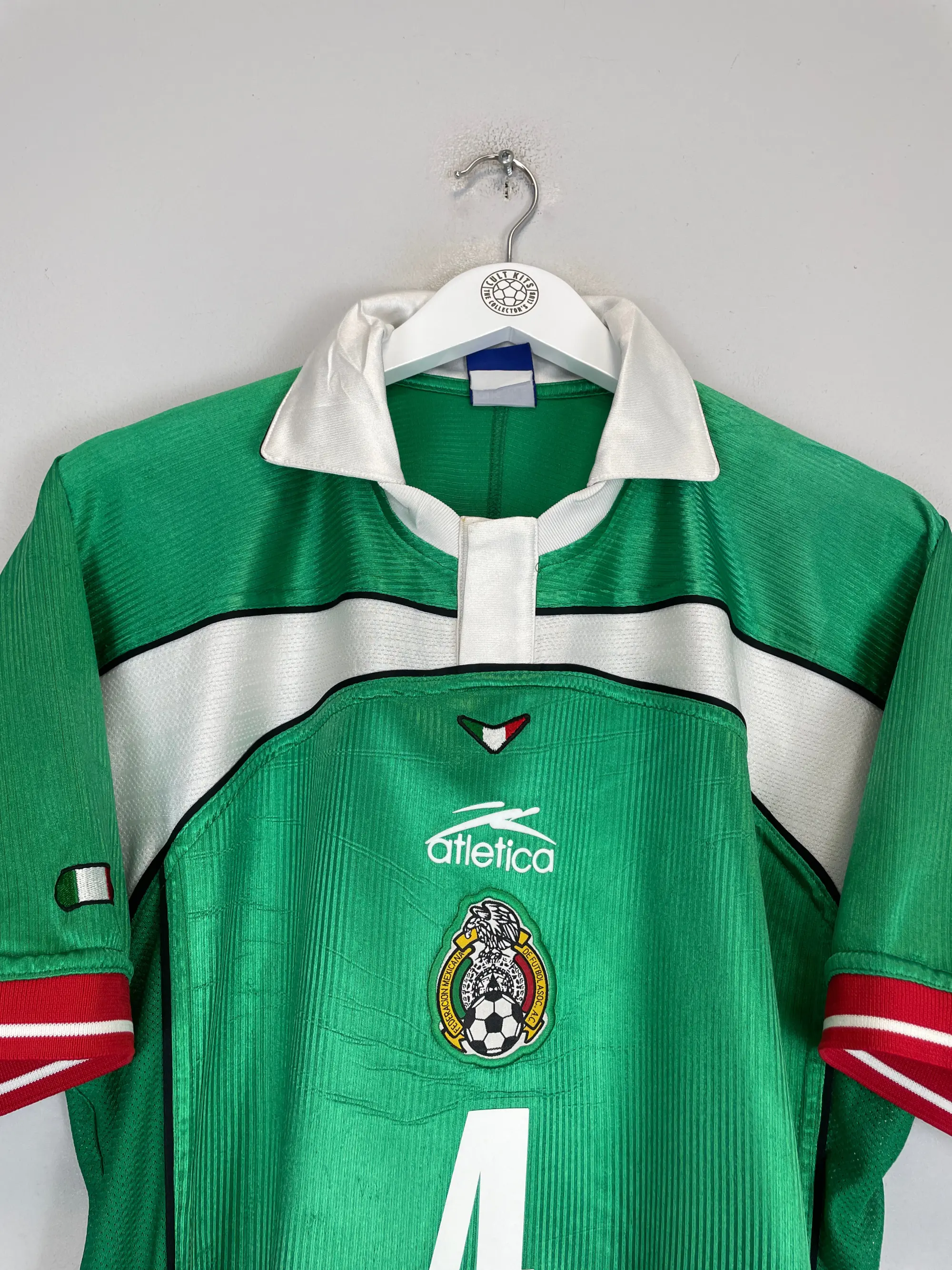2000/01 MEXICO R.MARQUEZ #4 HOME SHIRT (M) ATLETICA | CULT KITS