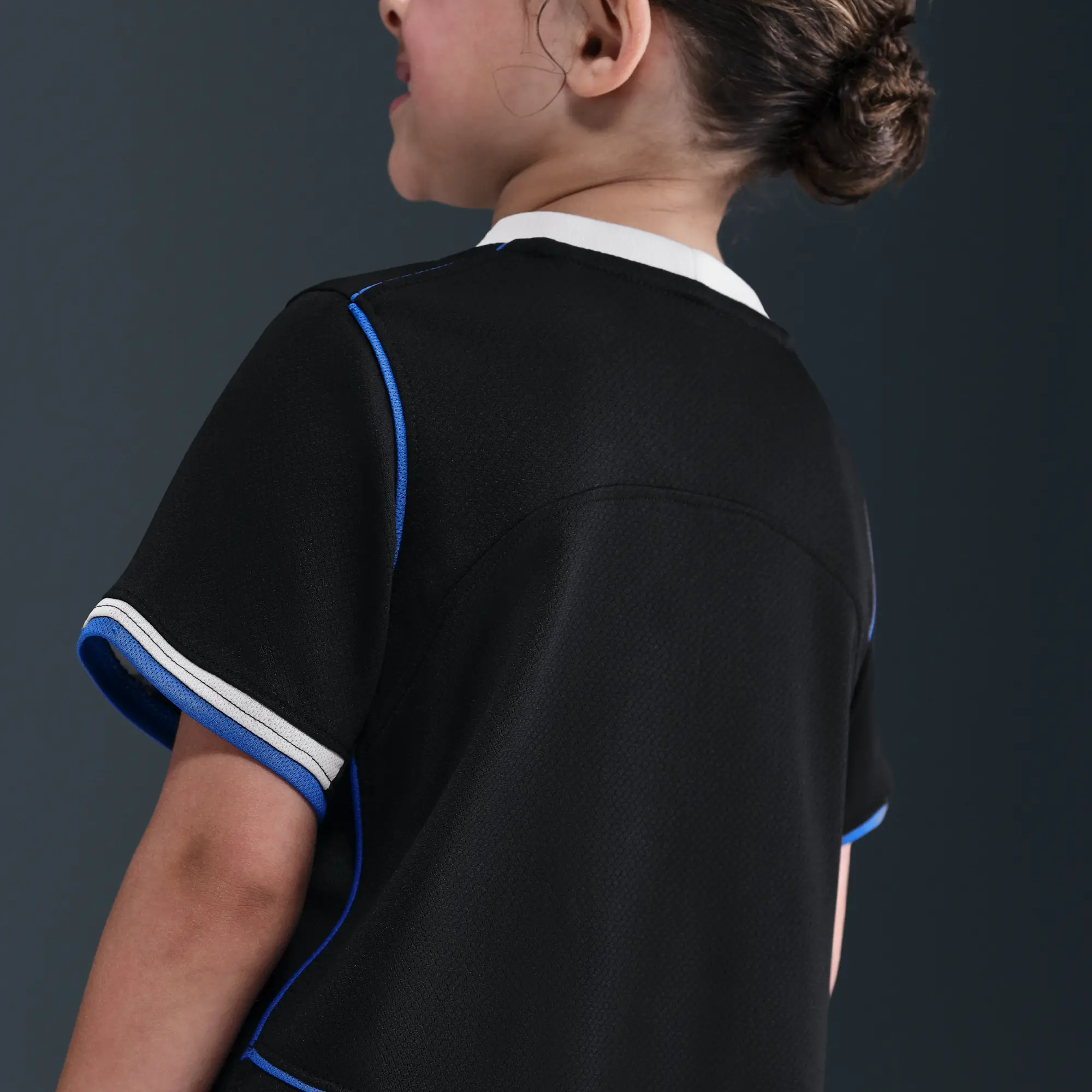Chelsea F.C. 2025/26 Stadium Third Younger Kids' Nike Dri-FIT Total 90 Football 3-Piece Kit - Black - Polyester