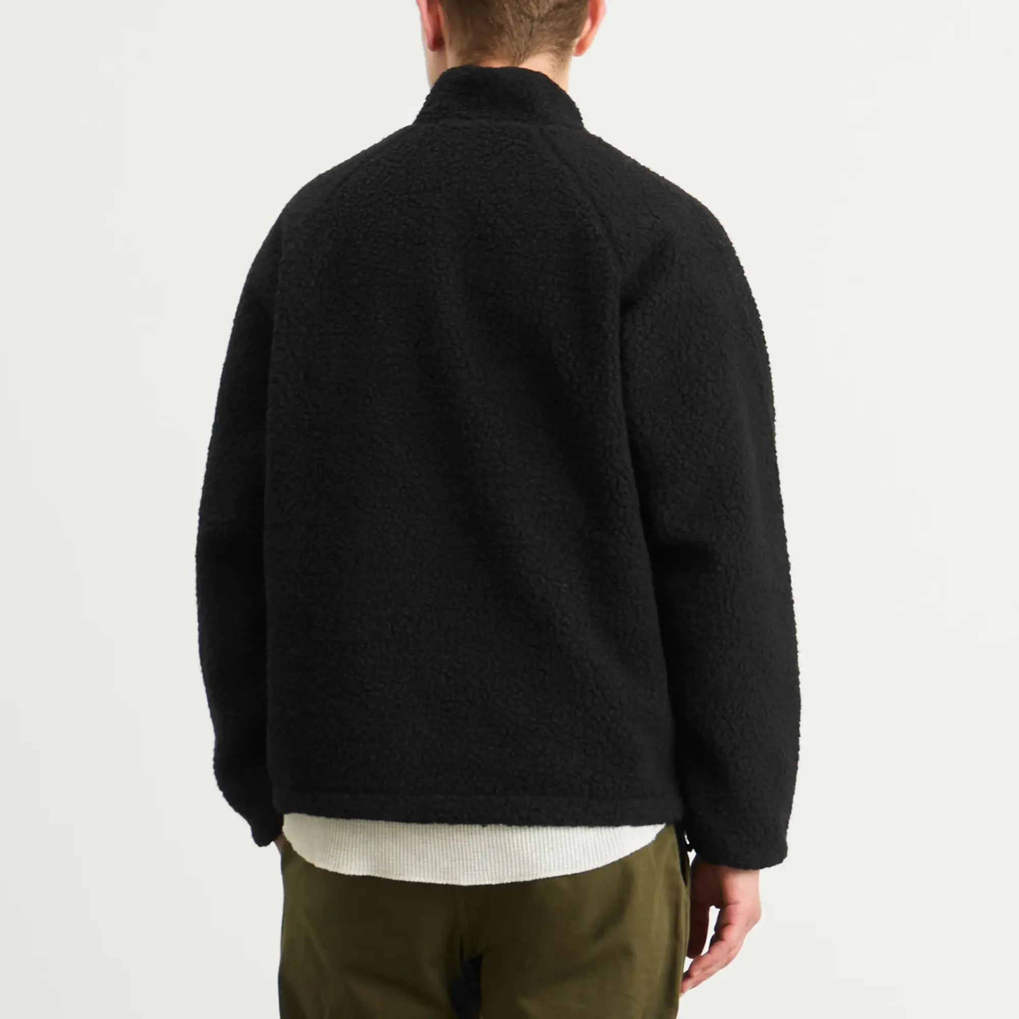 Gramicci Men's Reversible Sherpa Jacket Charcoal/Black