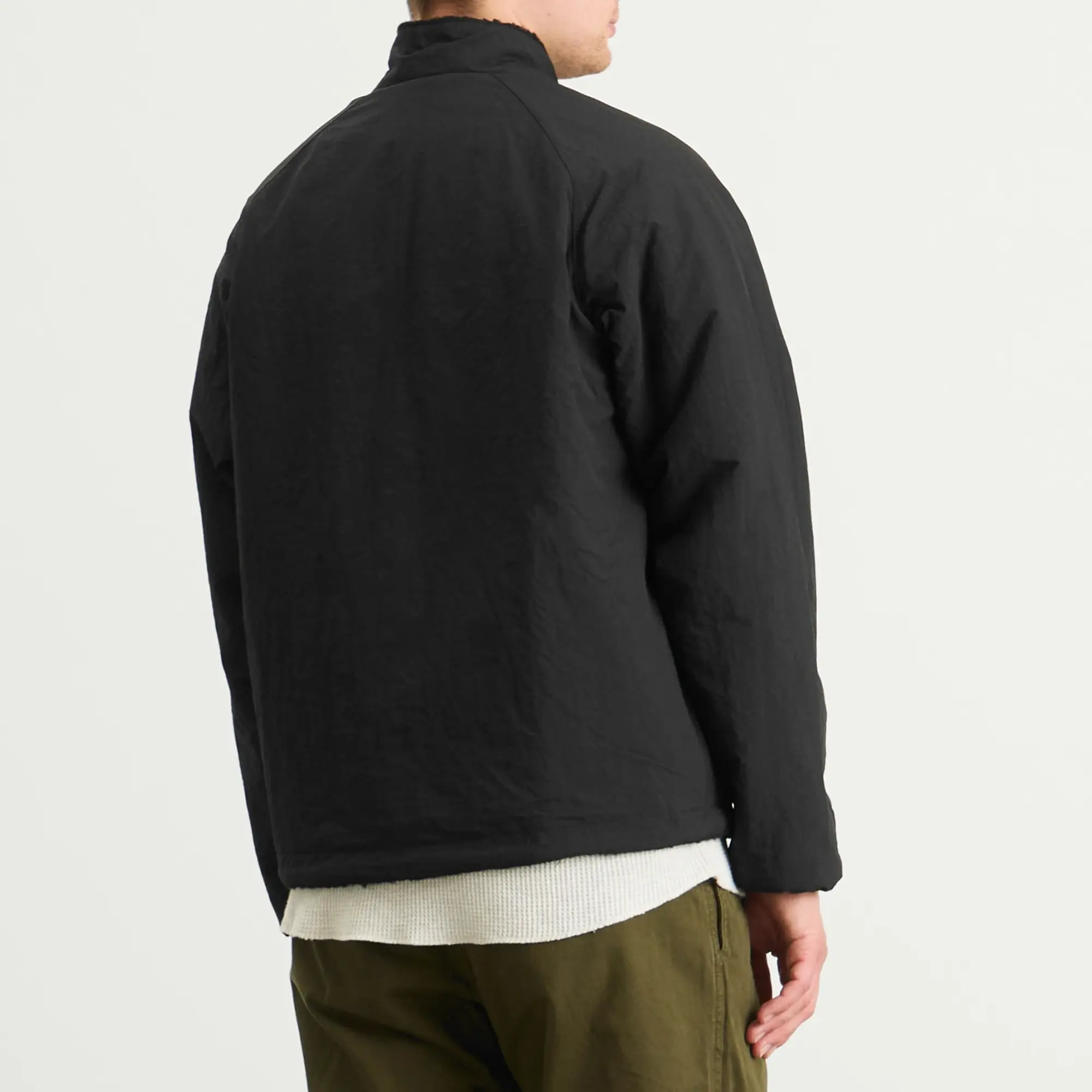Gramicci Men's Reversible Sherpa Jacket Charcoal/Black