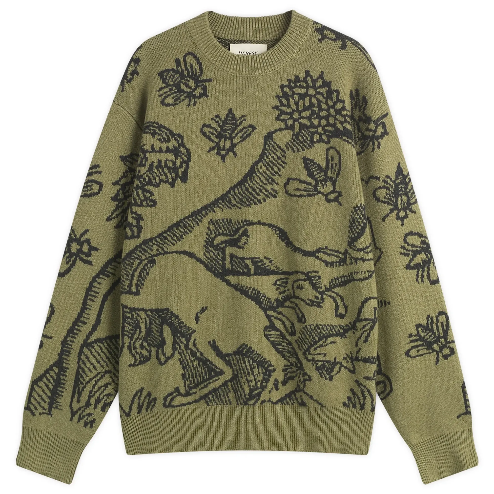 Heresy Men's Plague Knit Green