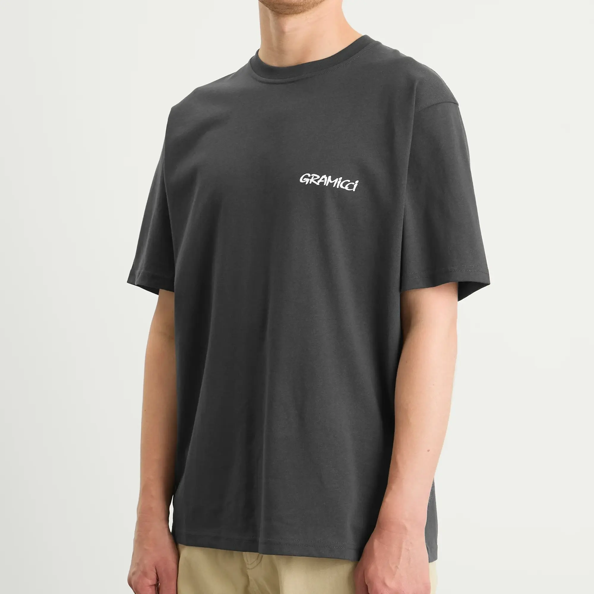 Gramicci Men's Ice Axe T-Shirt Vintage Black