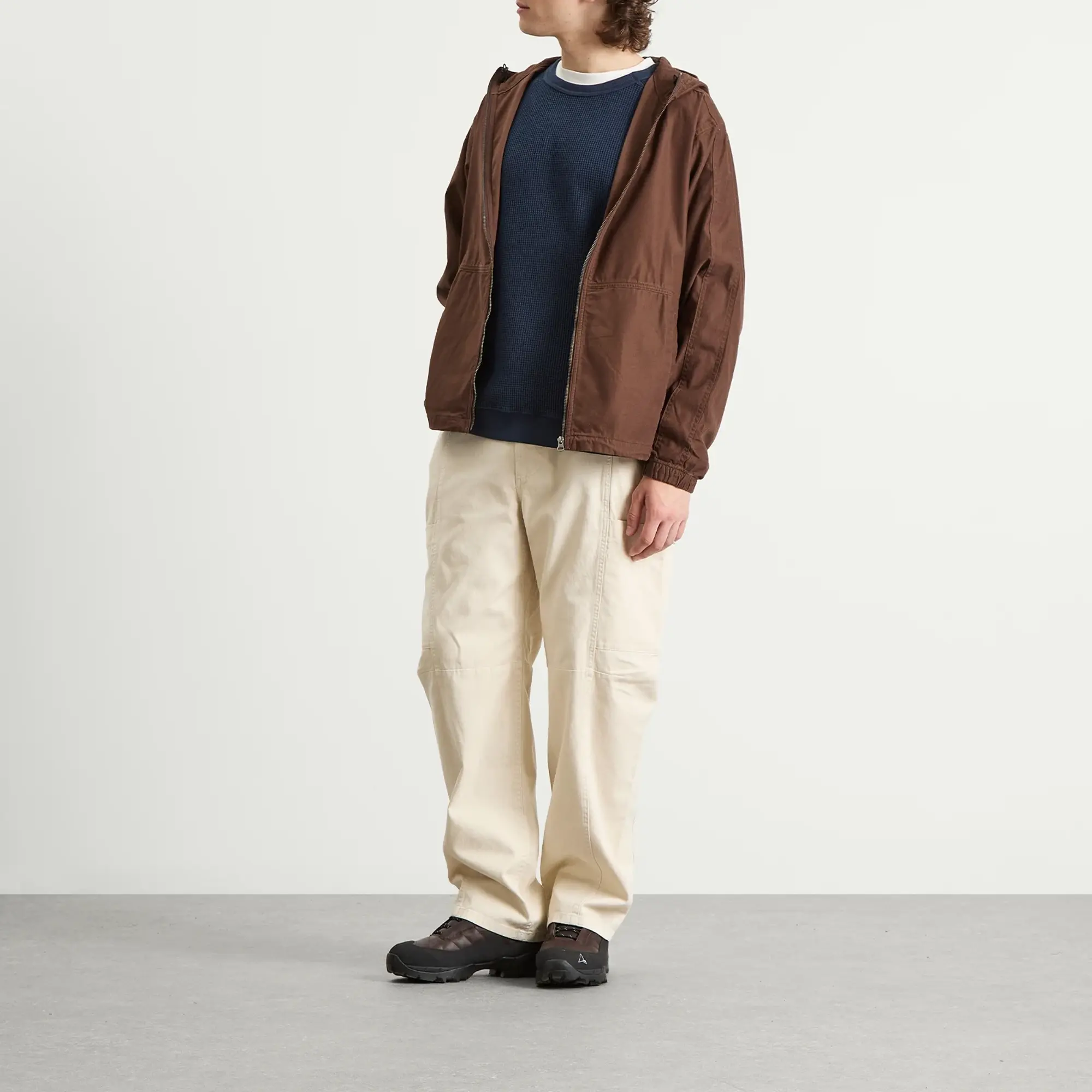 Gramicci Men's Beach Hooded Jacket Tobacco