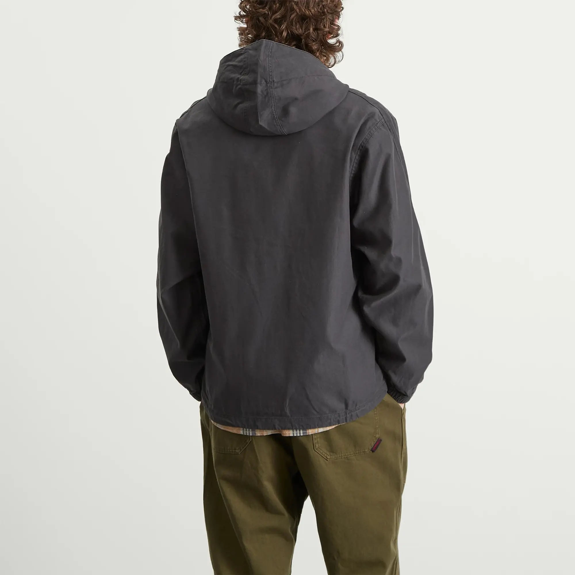 Gramicci Men's Beach Hooded Jacket Vintage Black