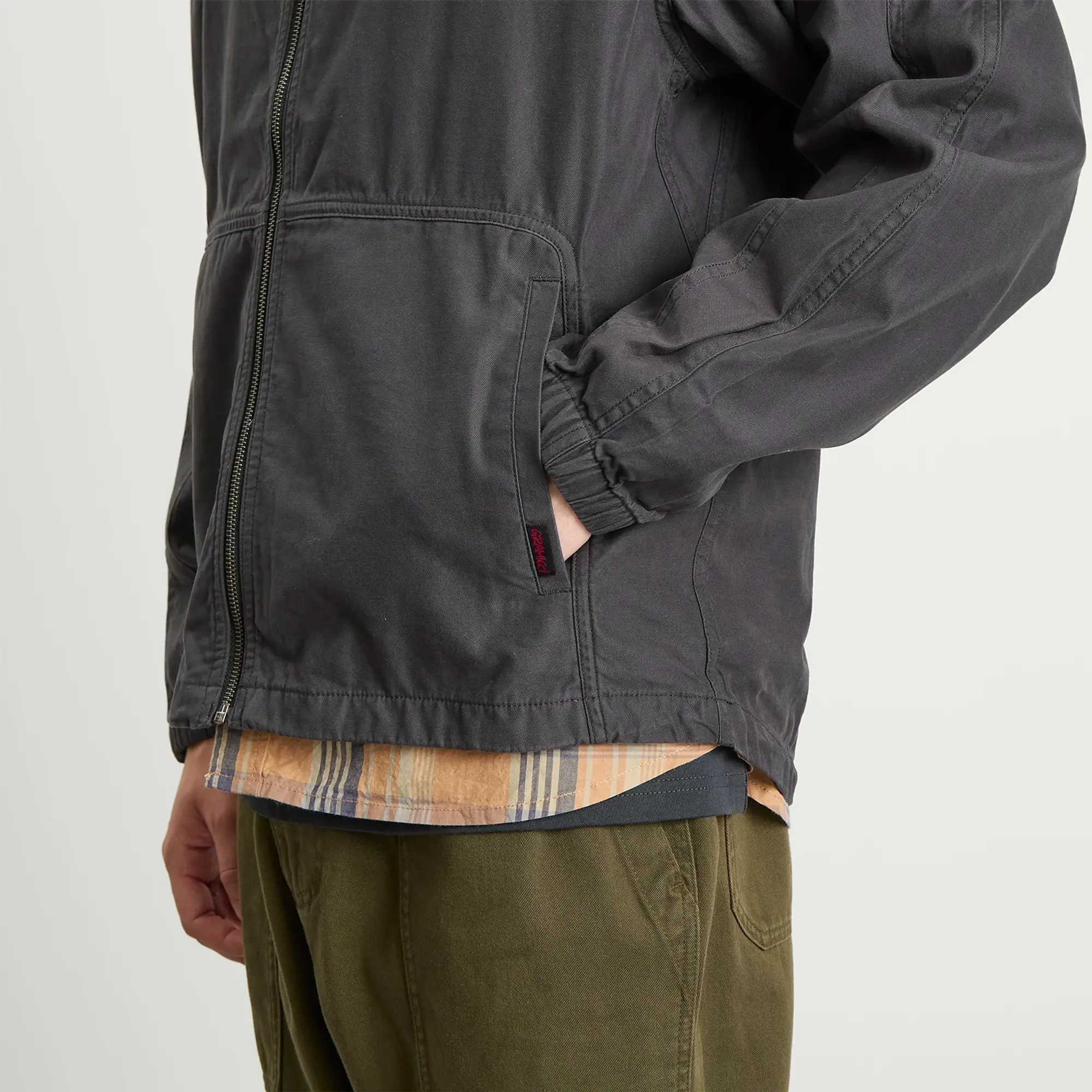 Gramicci Men's Beach Hooded Jacket Vintage Black