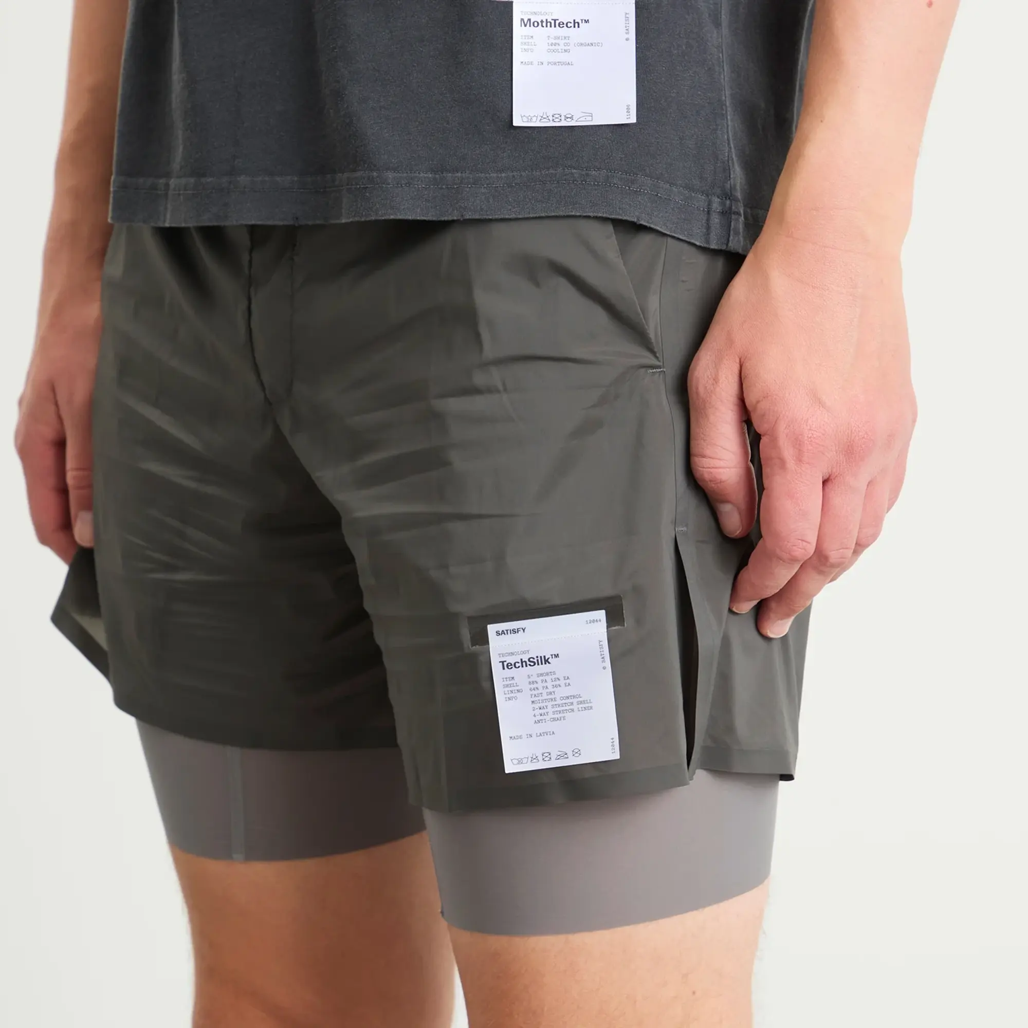 Satisfy Men's TechSilk™ 5" Shorts Raven