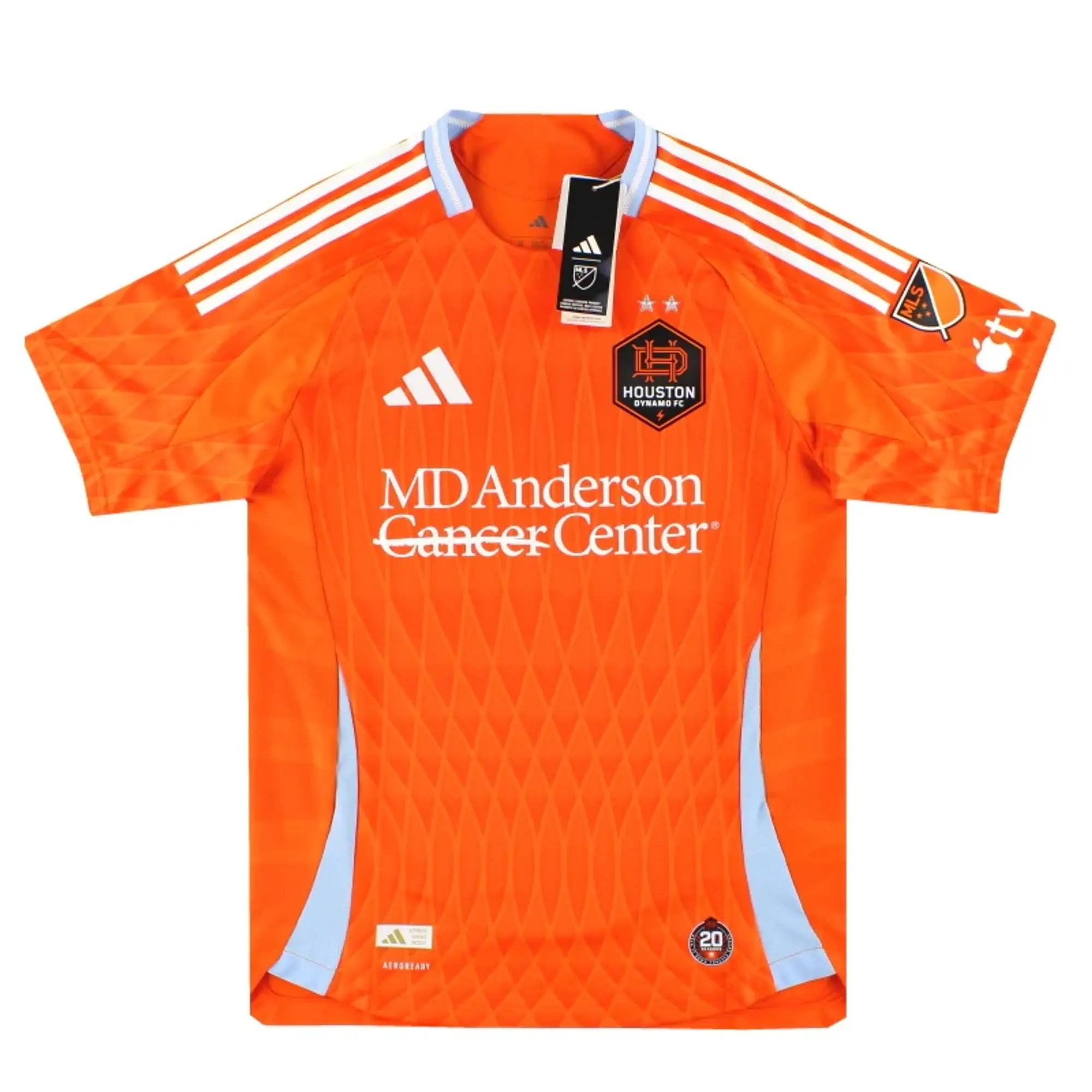 2025 Houston Dynamo adidas Authentic Home Shirt *w/tags* M - USA Soccer Clubs / w/tags 