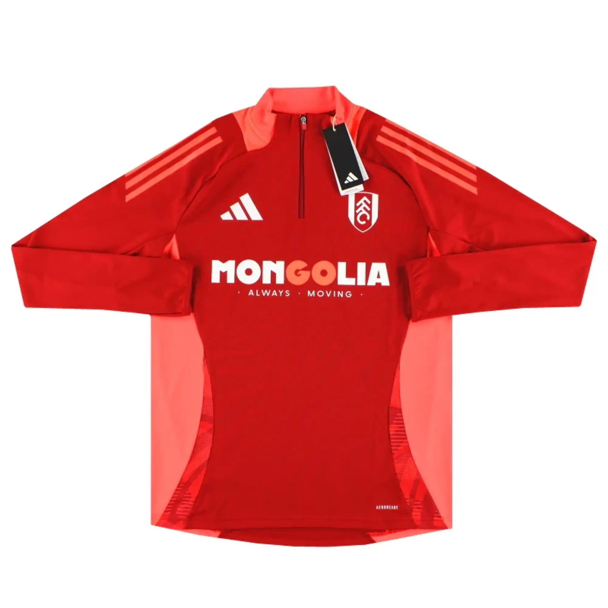 2024-25 Fulham adidas 1/4 Zip Training Top *w/tags* L - Fulham / w/tags 