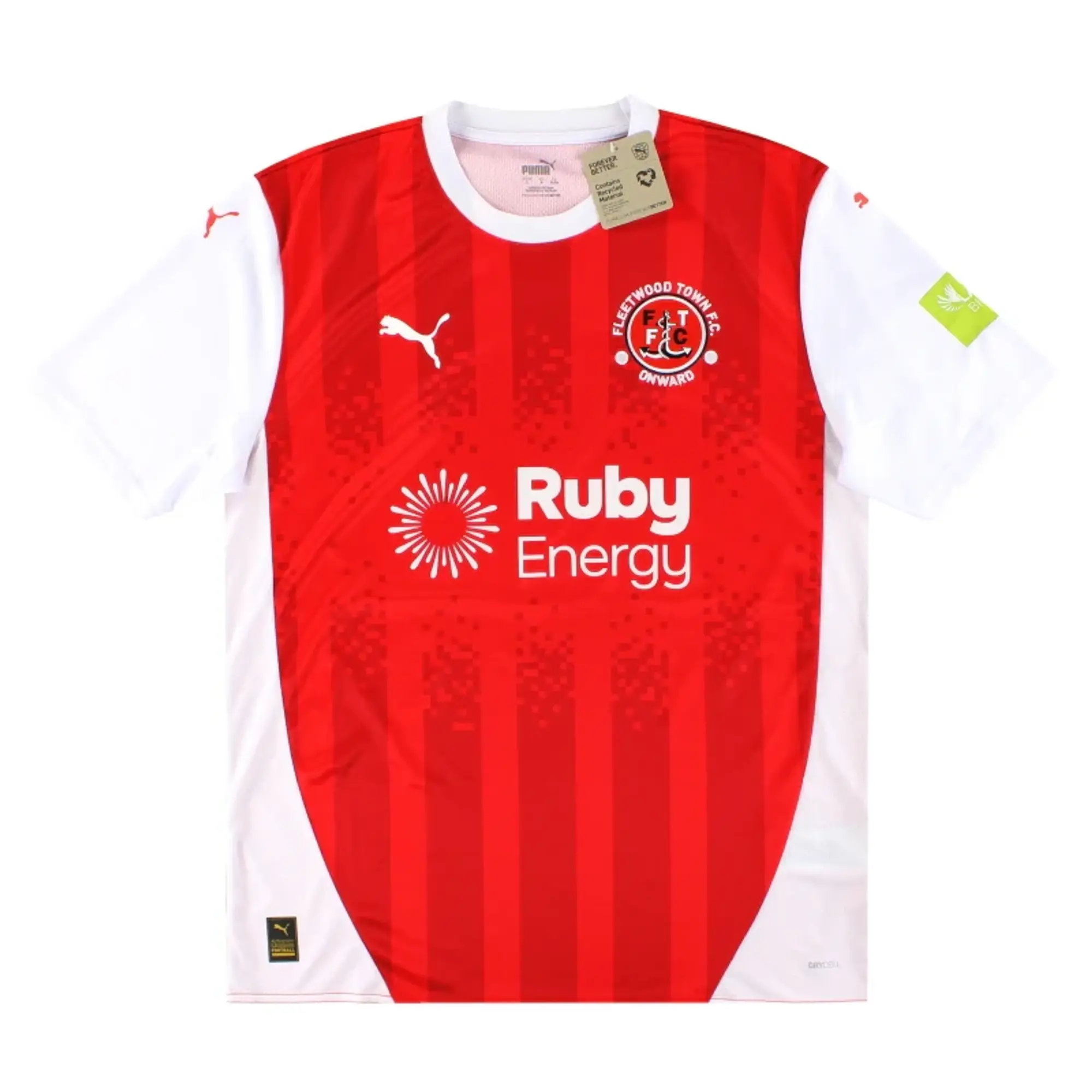 2024-25 Fleetwood Town Puma Home Shirt *w/tags* - Fleetwood Town / w/tags 