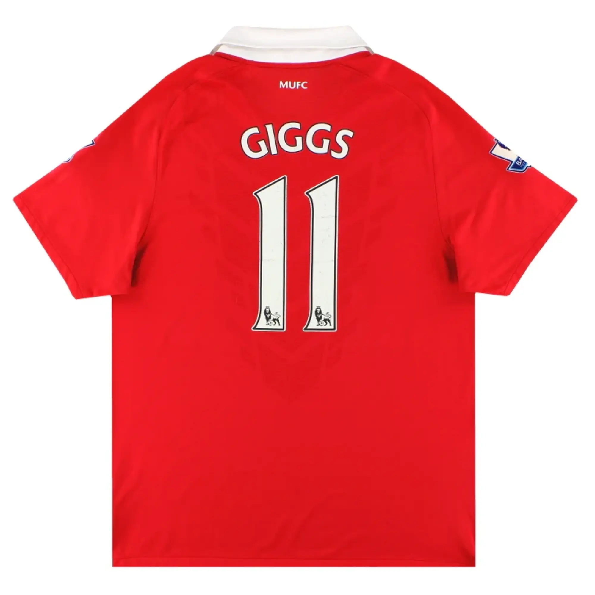 2010-11 Manchester United Nike Home Shirt Giggs #11 L - Manchester United / Very Good 